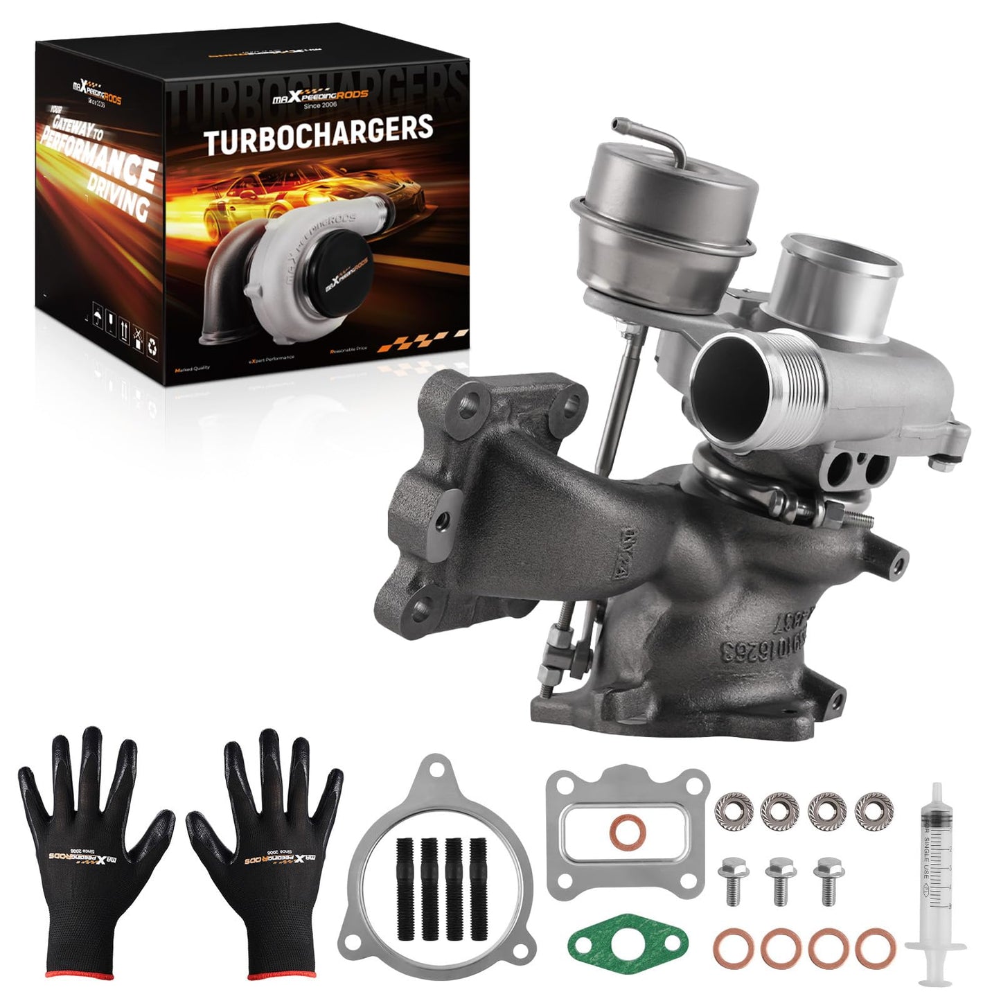 maXpeedingrods Turbo Turbocharger for Ford Fusion L4 1.5L 2014-2020, Escape B0BG 2017-2019, SGDI ECO-Boost, 1639-970-0003 F1FZ6K683D, Basic VL Series