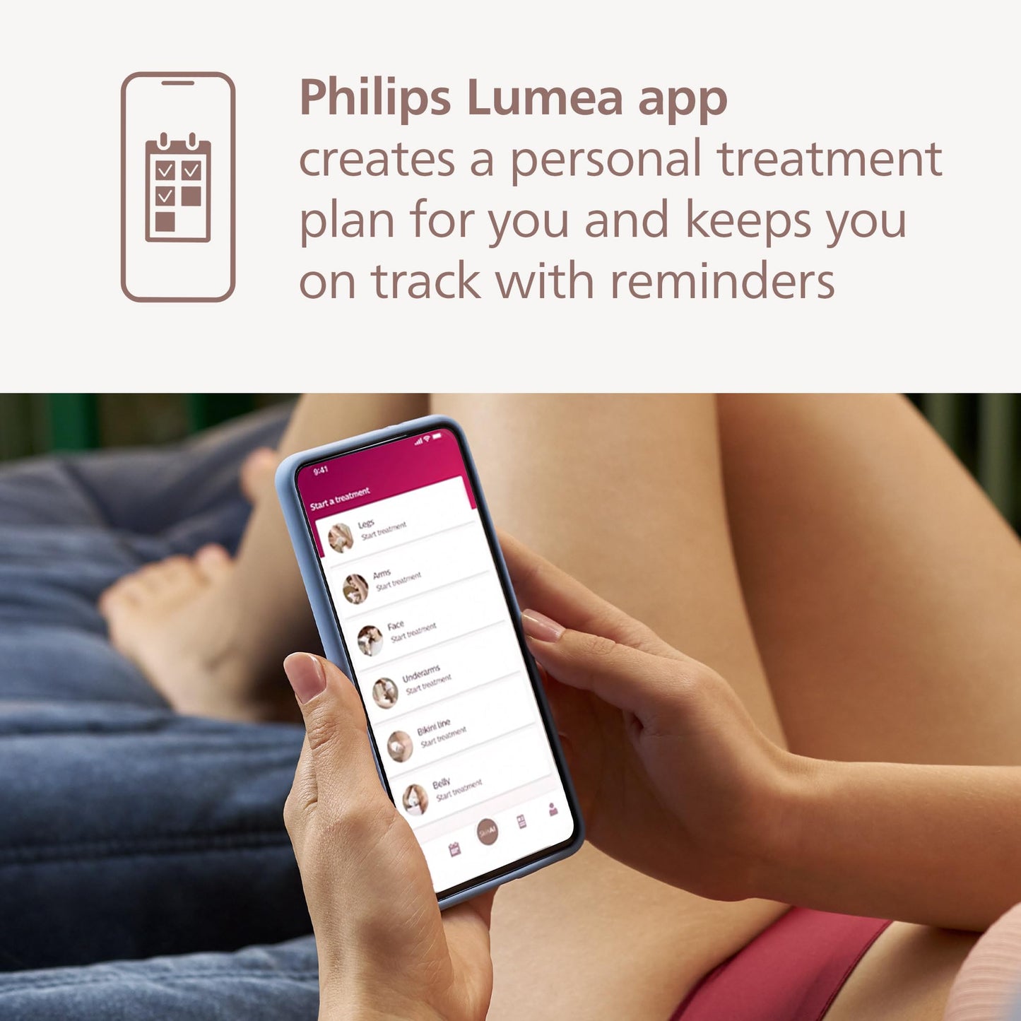 Philips Lumea 9000 Series IPL Hair Removal Device, Visible Permanent Laser Hair Reduction Done at Home, for Women & Men, SenseIQ Technology, 4 Attachments for Body, Face, Bikini & Underarms, BRI984/03
