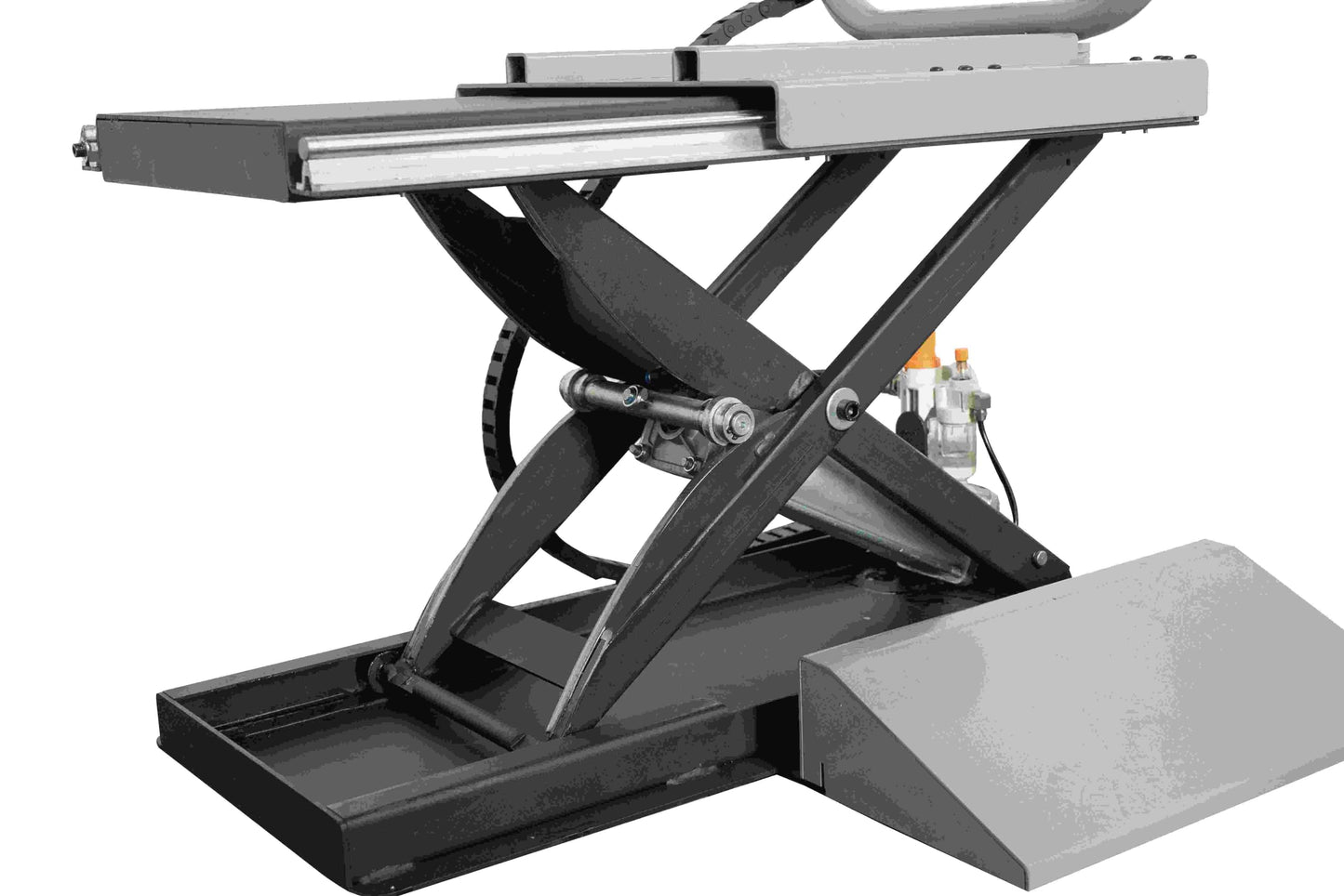 RebarTech Tire Lifter for Wheel Balancer, Lifting Device for Tire Balancing Machine, Pneumatic Lift