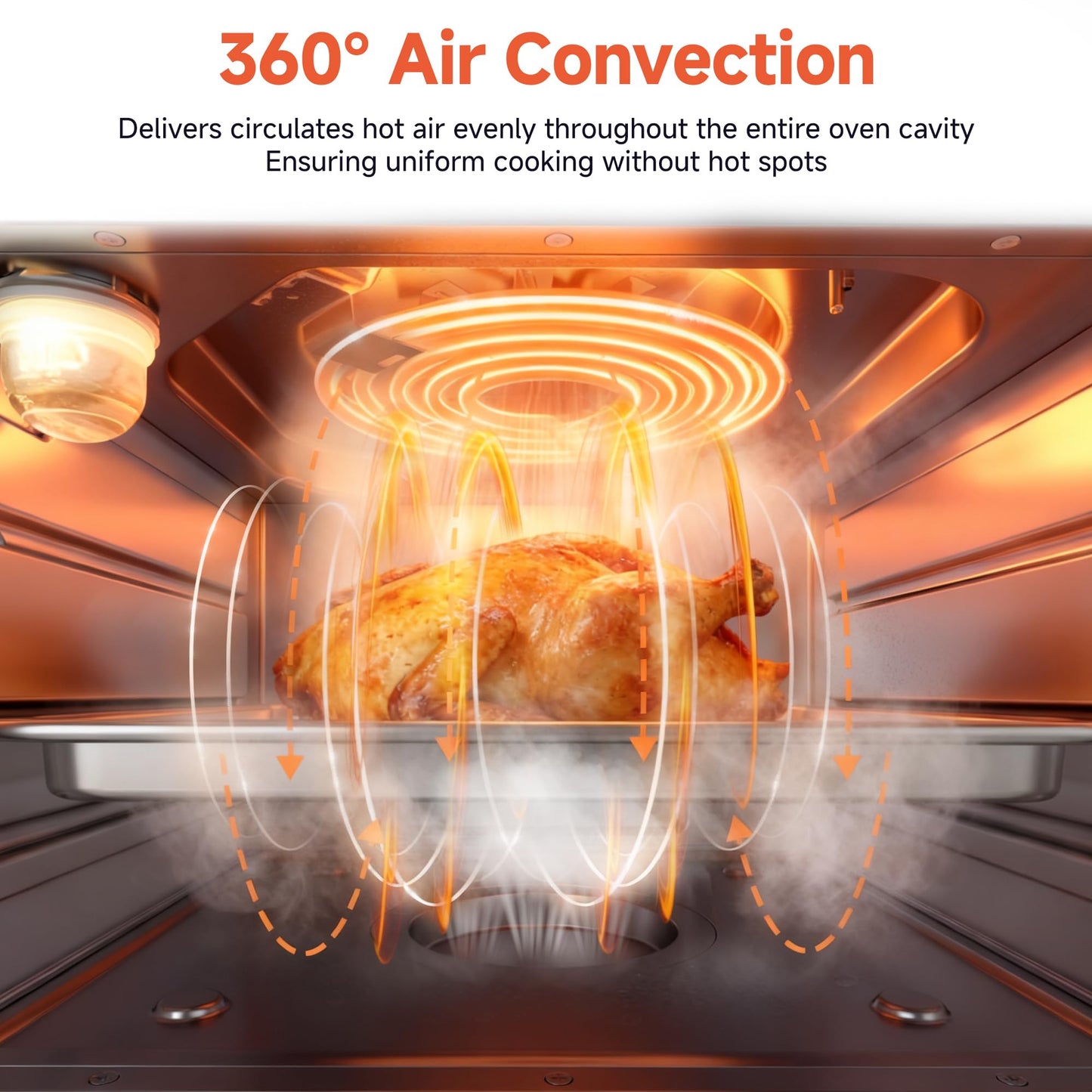 OUNIN Air Fryer Toaster Oven Combo – 11-in-1 Countertop Convection Steam Oven with Air Fryer, Steam, Dual Cook, Bake, Roast, Dehydrate, 90–430°F, Self-Cleaning, 16qt Capacity