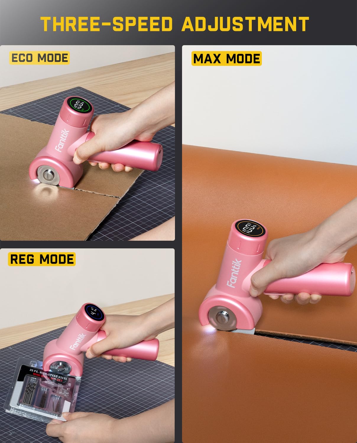 Fanttik G9 Pro Electric Scrubber & Fanttik C8 Nano 3.7V Cordless Electric Scissors with LED Display