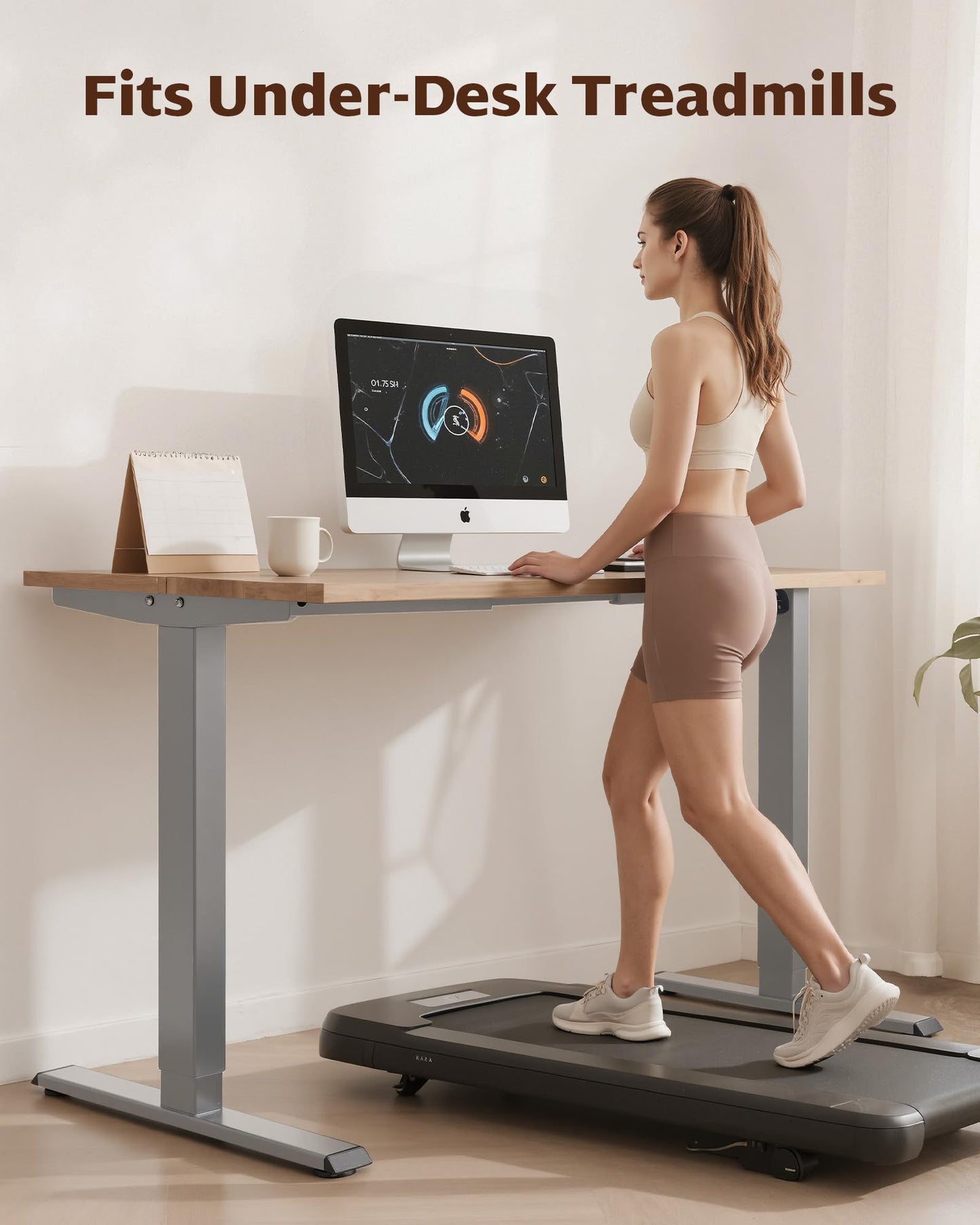 TOPSKY Dual Motor Electric Standing Desk Frame, Height Adjustable Sit Stand Base for Home Office, Fits Table Tops up to 70.8 x 31.5 Inch, 225 lb Capacity (Grey, Without Stand)