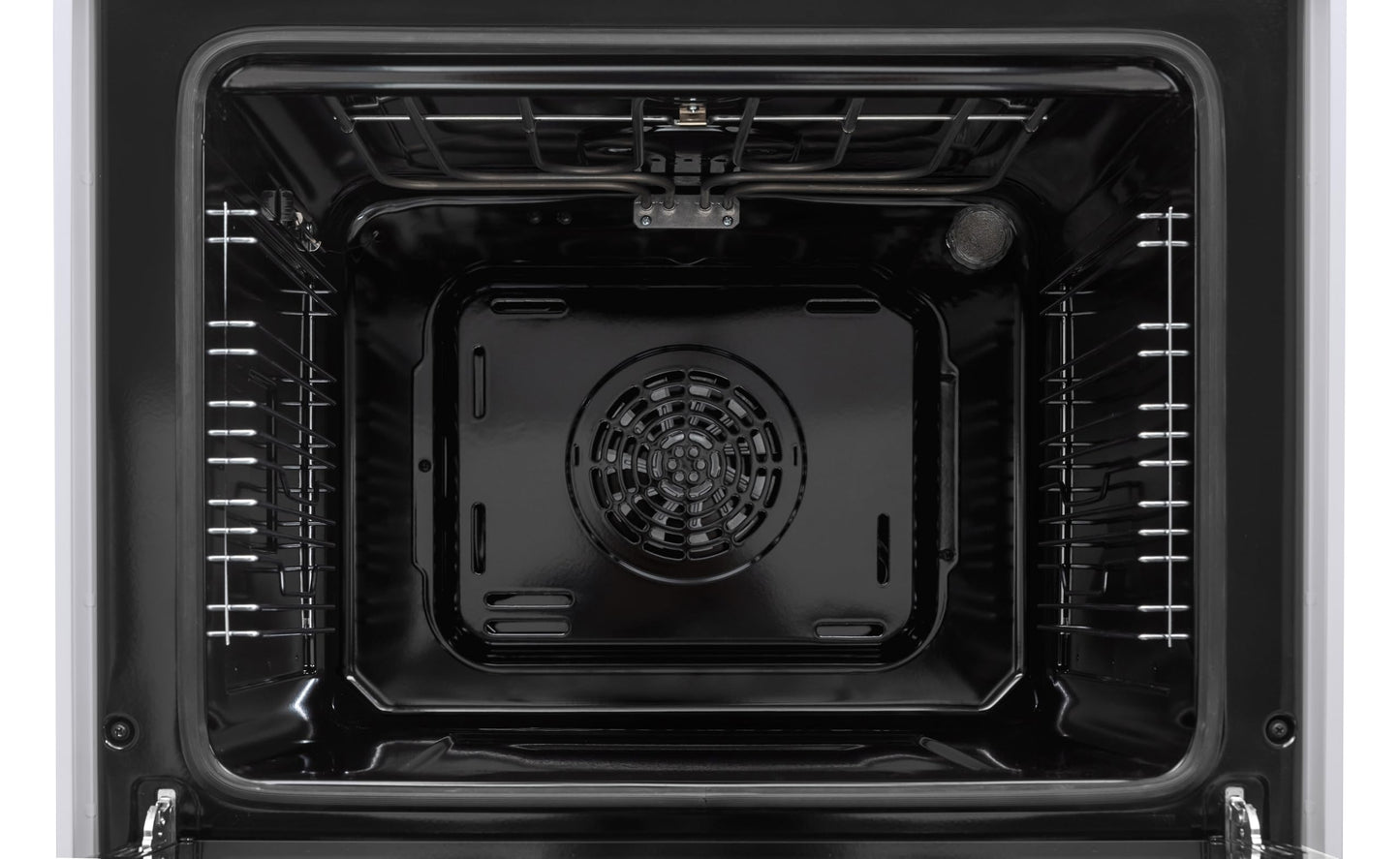 Premium Levella PREV2405VW 24 in Freestanding Vitroceramic Smooth Cooktop Electric Range with 4 Burners and 2.4 Cu. Ft. Single Convection Oven in White