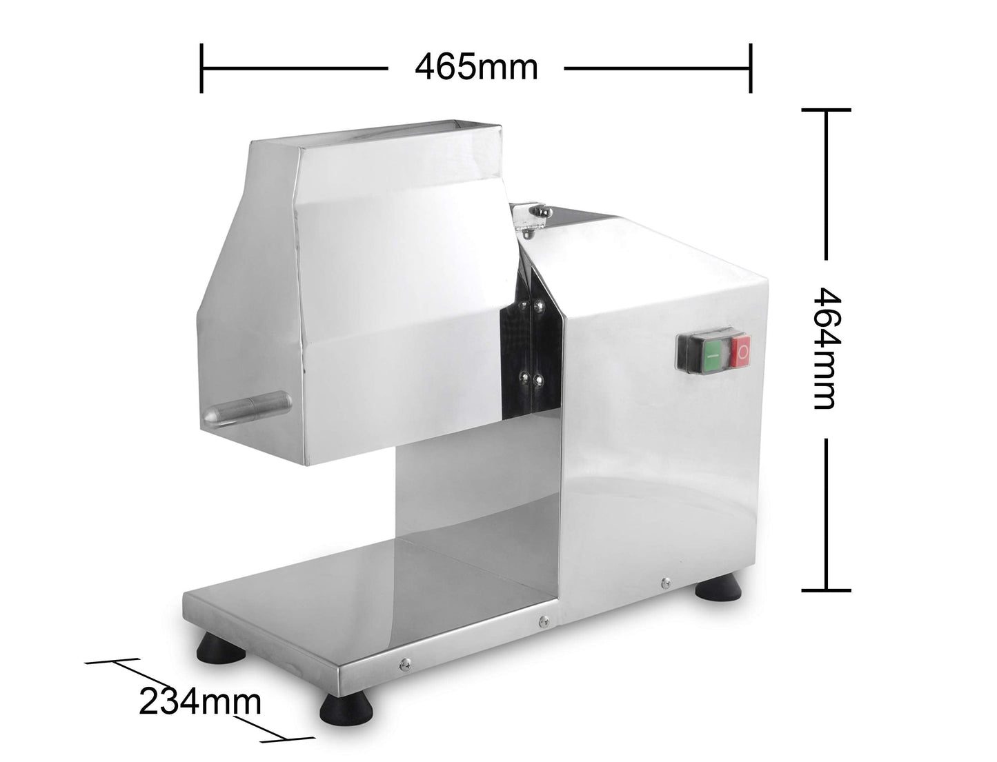 Li Bai Commercial Meat Tenderizer Electric 110v Heavy Duty Meat Grinder with Stainless Steel Body 350w for Commercial Restaurant Kitchen Use