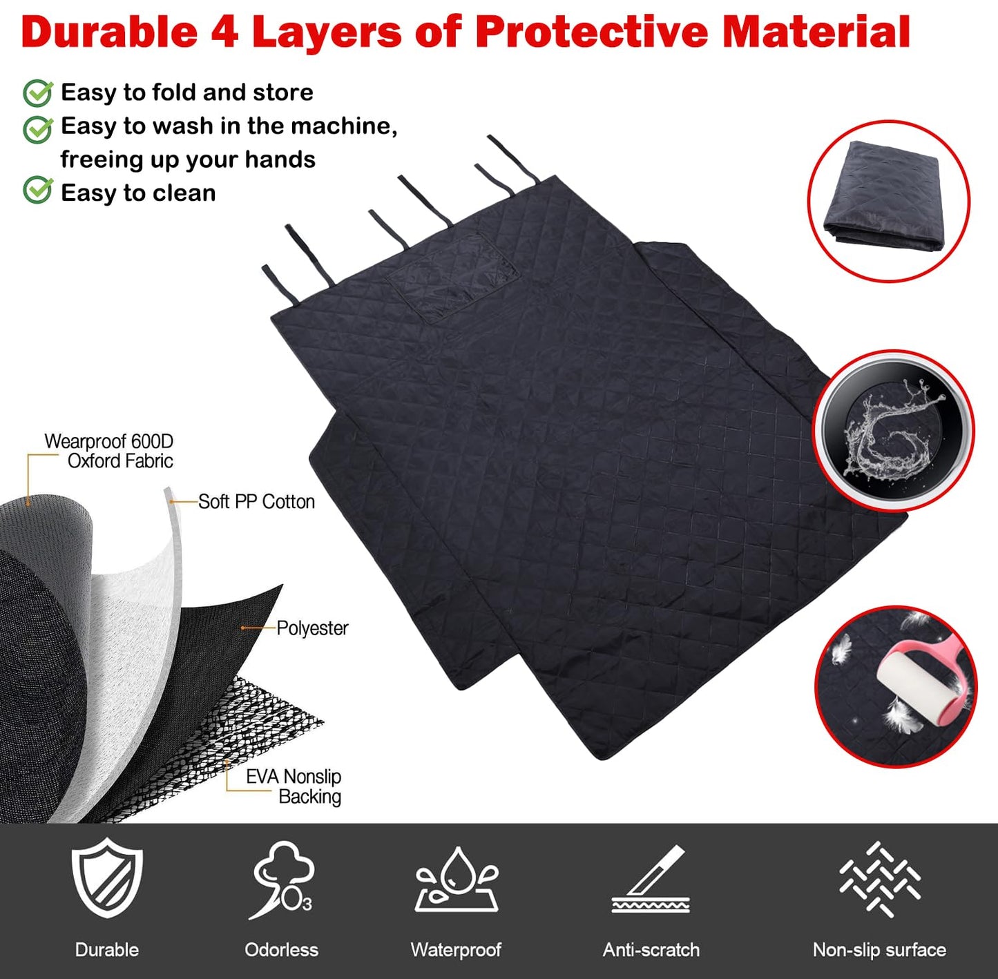for Hummer EV SUV 1 Car Trunk Organizer Storage Cargo and 1 Rear Trunk Cargo Liner for Hummer EV SUV Accessories 2024 2025 2026