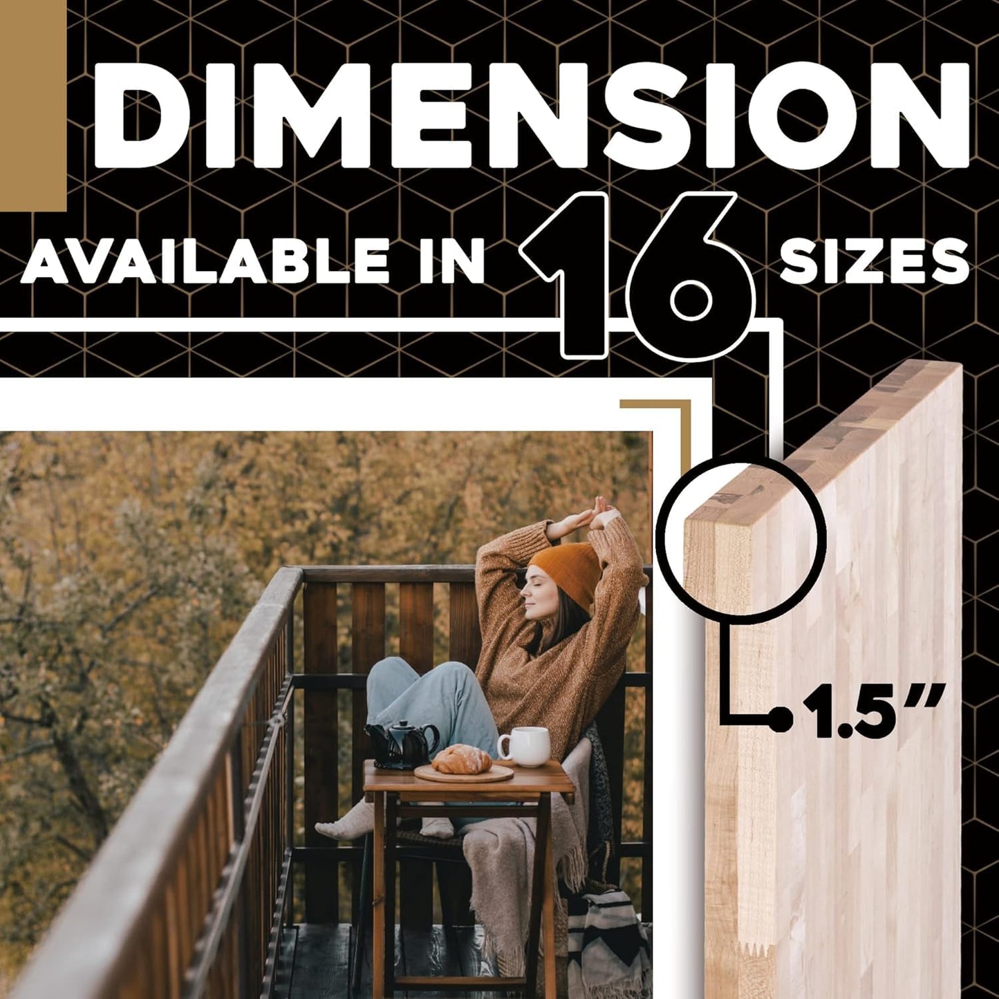 DuraSteel 24x72 Butcher Block Countertop - Maple Solid Wood Workbench for Kitchen, Restaurant, Cabinet, Desk Top, Wood Board, Large Counter Cutting Island Long, Bakery Worktable Dough - Table Top Only