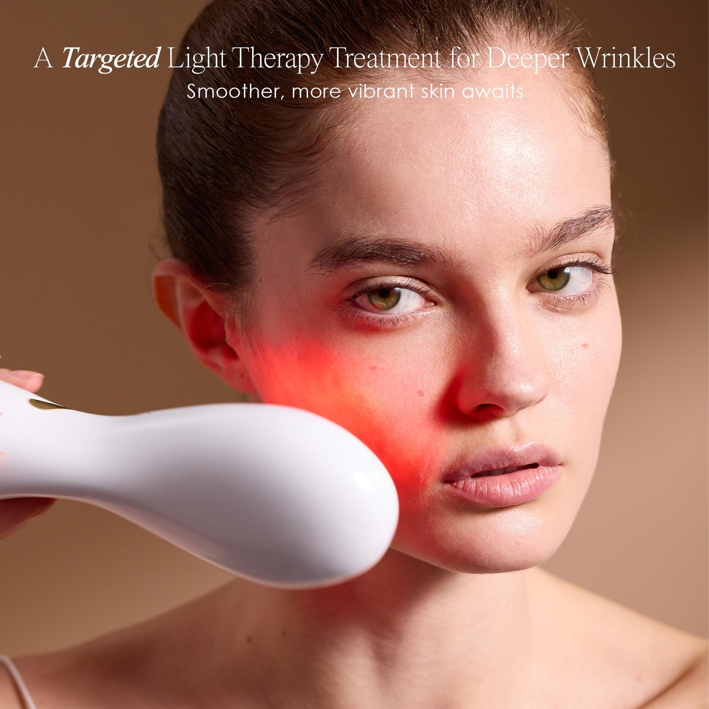 LumaGlow Red LED Light Therapy by Project E Beauty | Skin Rejuvenation and Anti-Aging | Diminish Fine Lines & Wrinkles