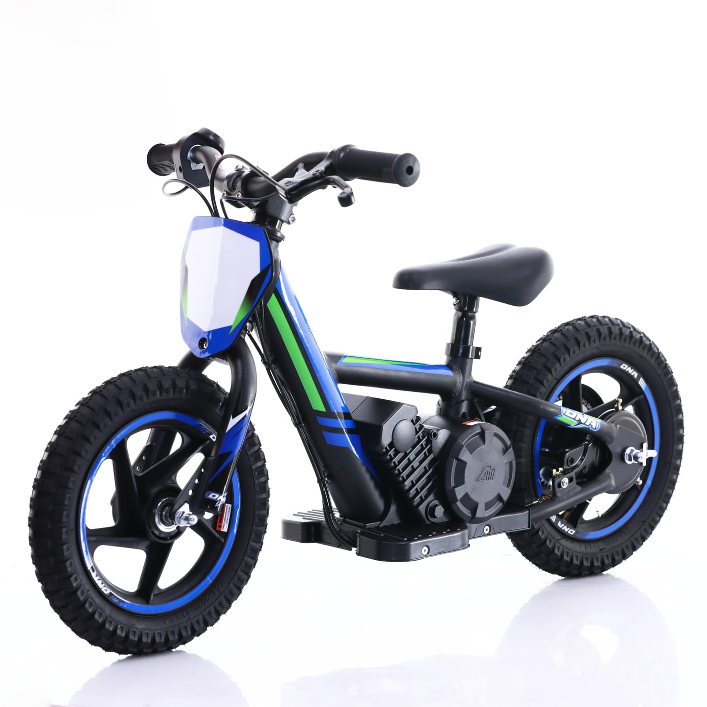 KOZRUNS Electric Dirt Bike for Kids 3-6, 170W Racing Experience Lightweight Motorcycle, New Aluminum Frame with 2 Power Modes, 24V Detachable Battery, 12 Inch Knobby Tires