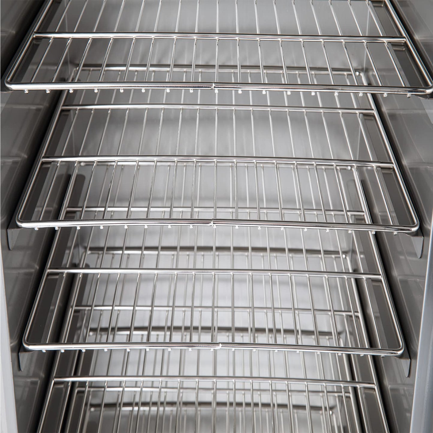 HAKKA Commercial Electric Smoker, Vertical Smoke Oven 8 Racks for BBQ Grill Outdoor Indoor Home Cooking Pastrami, Sausage, Bacon, Smoked Chicken, Smoked Pork (DSH-S50B)