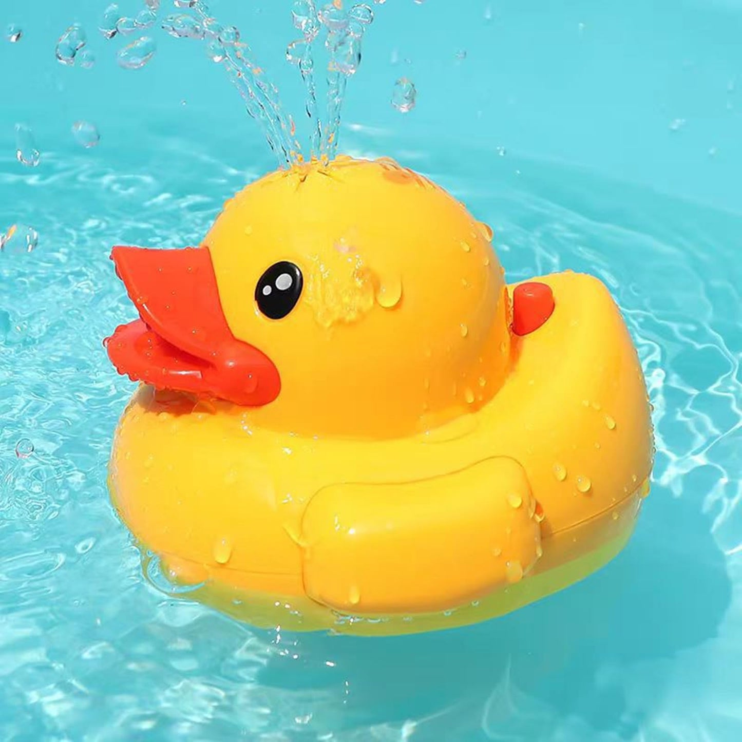 Bath Toys , Duck Spray Water Bath Toy, Rechargeable Bath Toys Sprinkler Bathtub Shower Toys for Toddlers Kids Boys Girls Fun Gift , Pool Toy for Baby