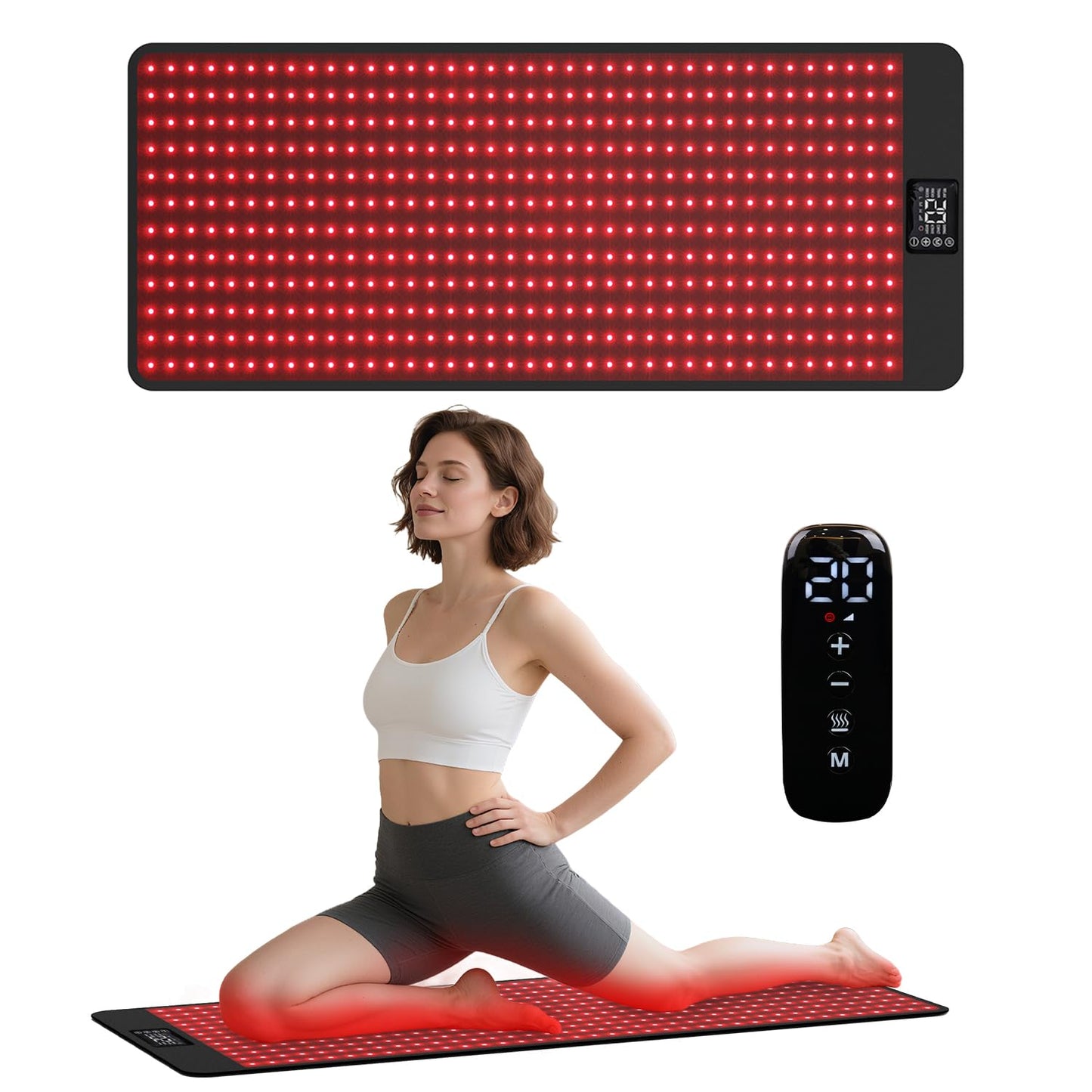 Swirise Red Light Mat(47.2"x15.7")