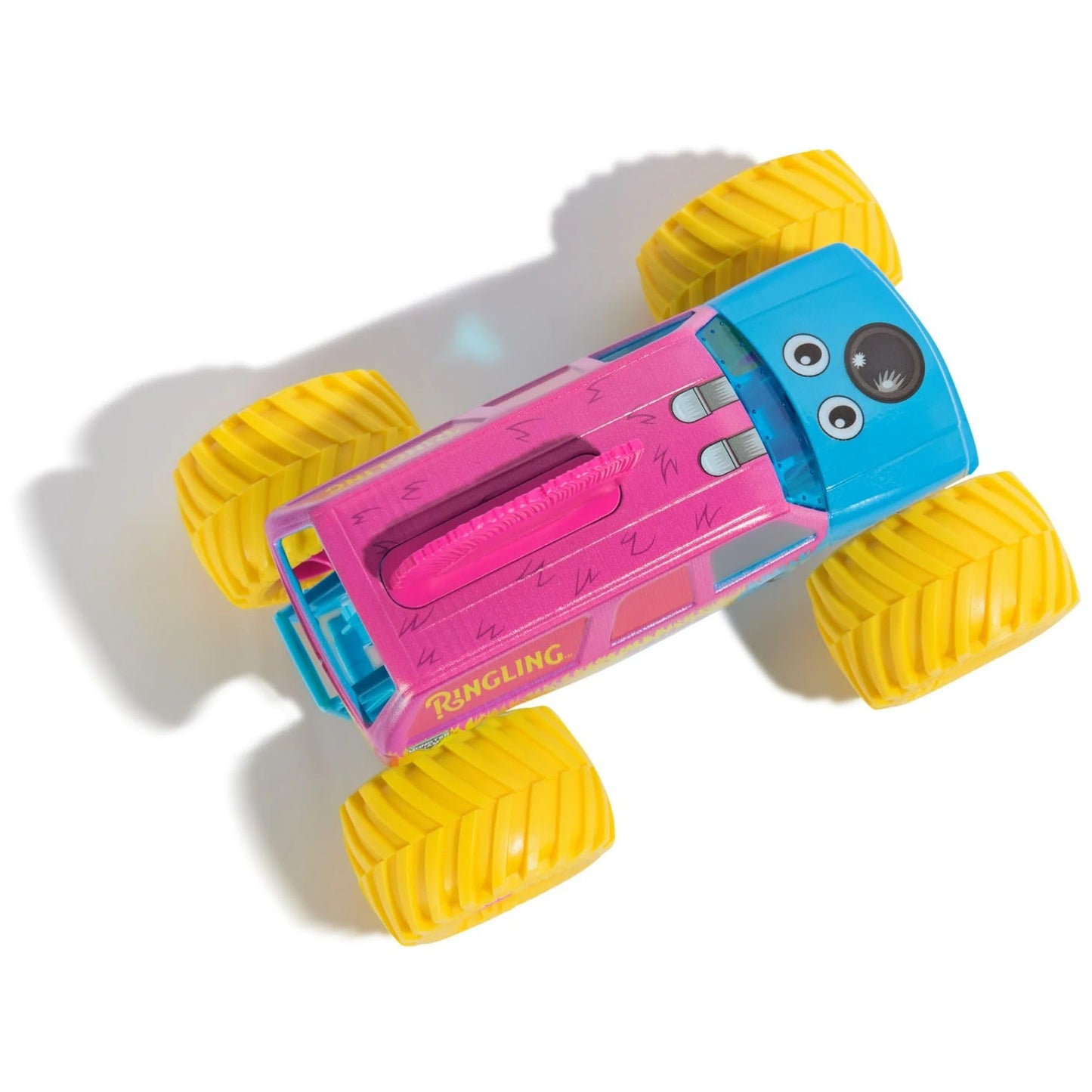 Monster Jam, Official Ringling Bailey Circuit Monster Truck, Collector Die-Cast Vehicle, 1:24 Scale, Kids’ Toys for Boys and Girls Aged 3 and up