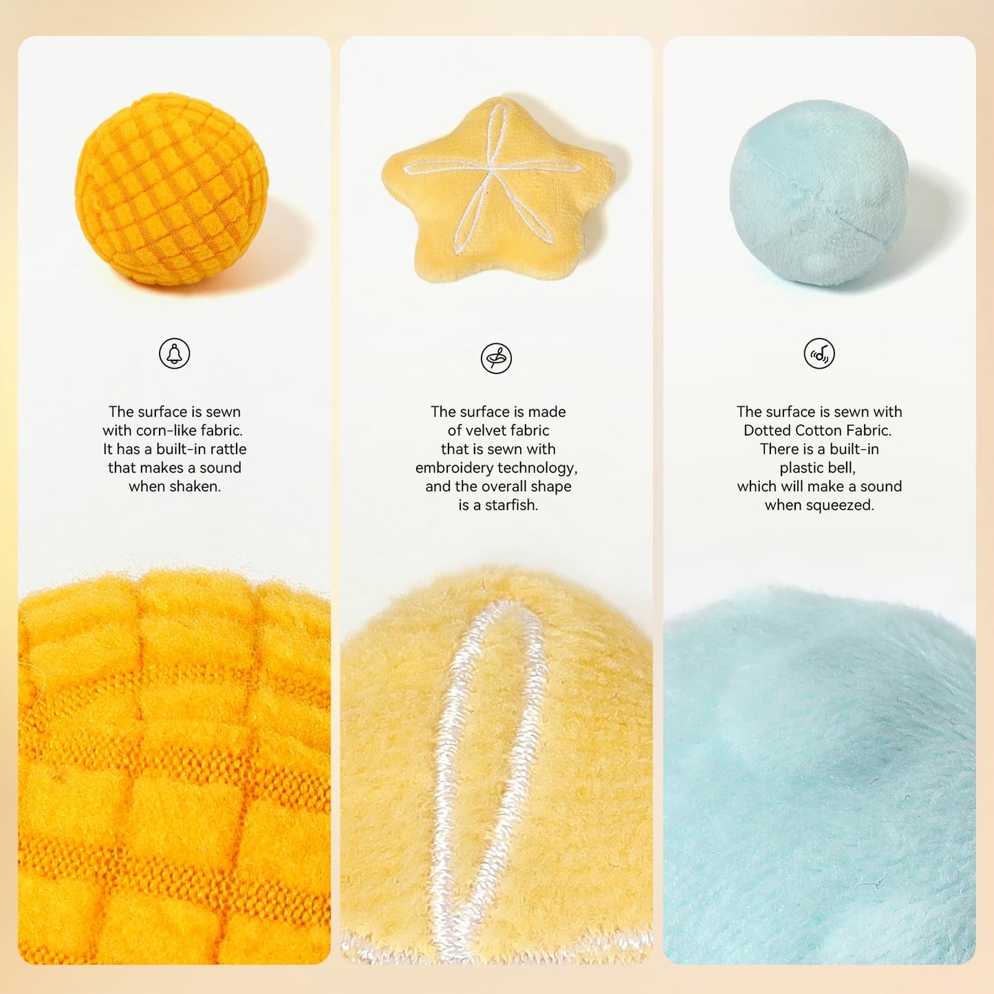 Youuys Baby Tissue Box Toy for Babies 6-12 Months - Montessori Sensory Busy Cube Toys with 3 Textured Balls & 12 Silky Scarves - Ideal Gift for Toddler Girls Ages 6 12 18 Months (Mermaid Theme)