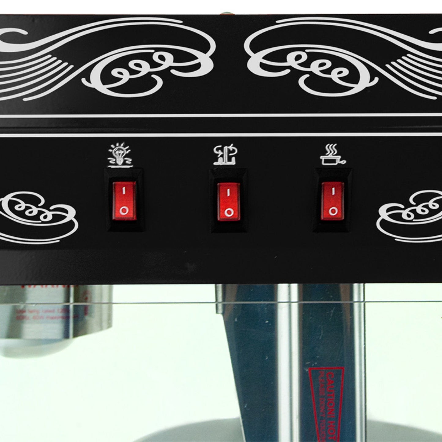 Funtime Sideshow Popper 8-Ounce Hot Oil Popcorn Machine with Cart, Black/Silver