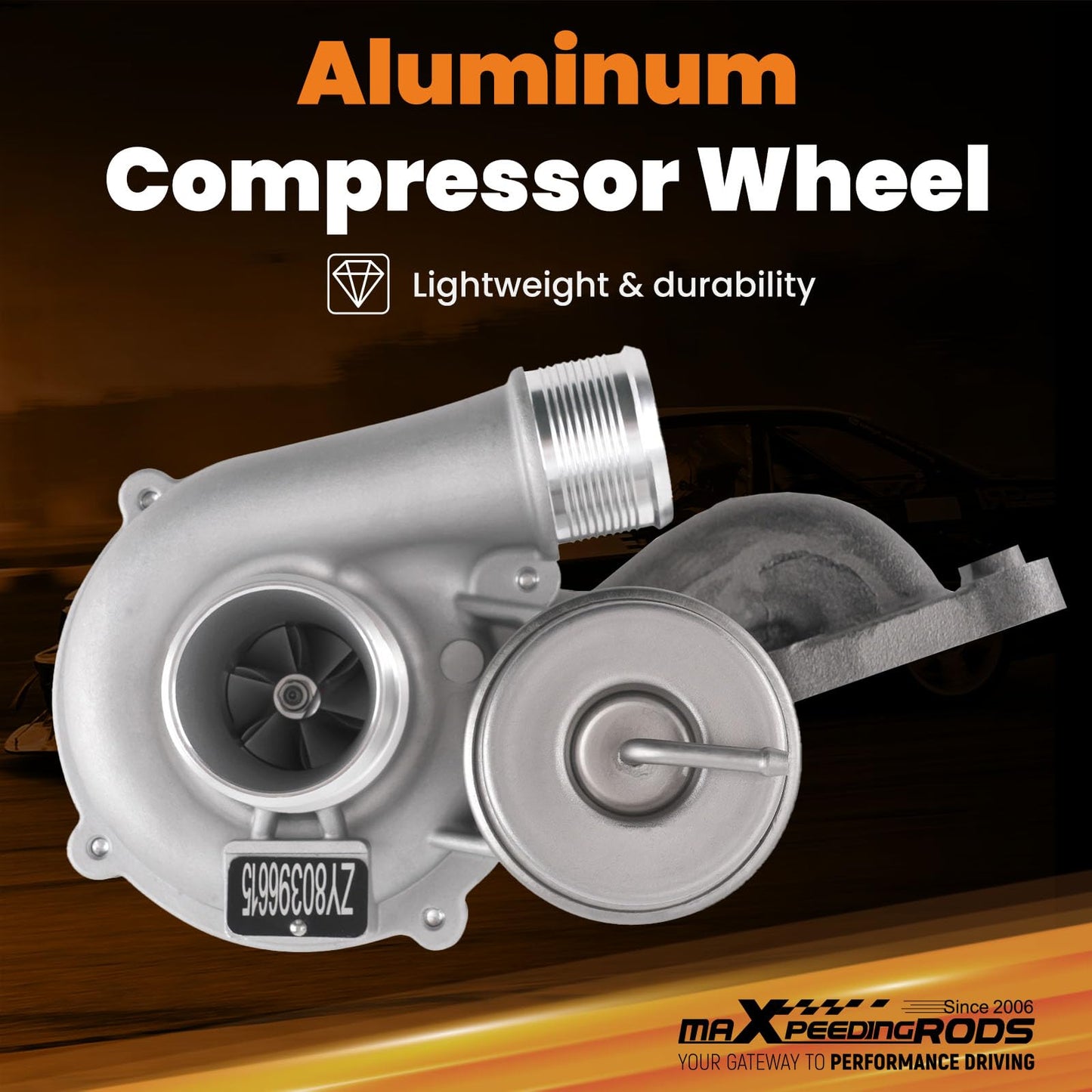 maXpeedingrods Turbo Turbocharger for Ford Fusion L4 1.5L 2014-2020, Escape B0BG 2017-2019, SGDI ECO-Boost, 1639-970-0003 F1FZ6K683D, Basic VL Series