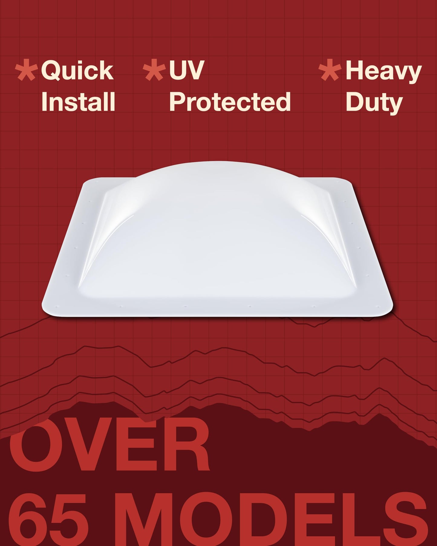 ICON 14526 Skylight, SL2222D, Dark Smoke