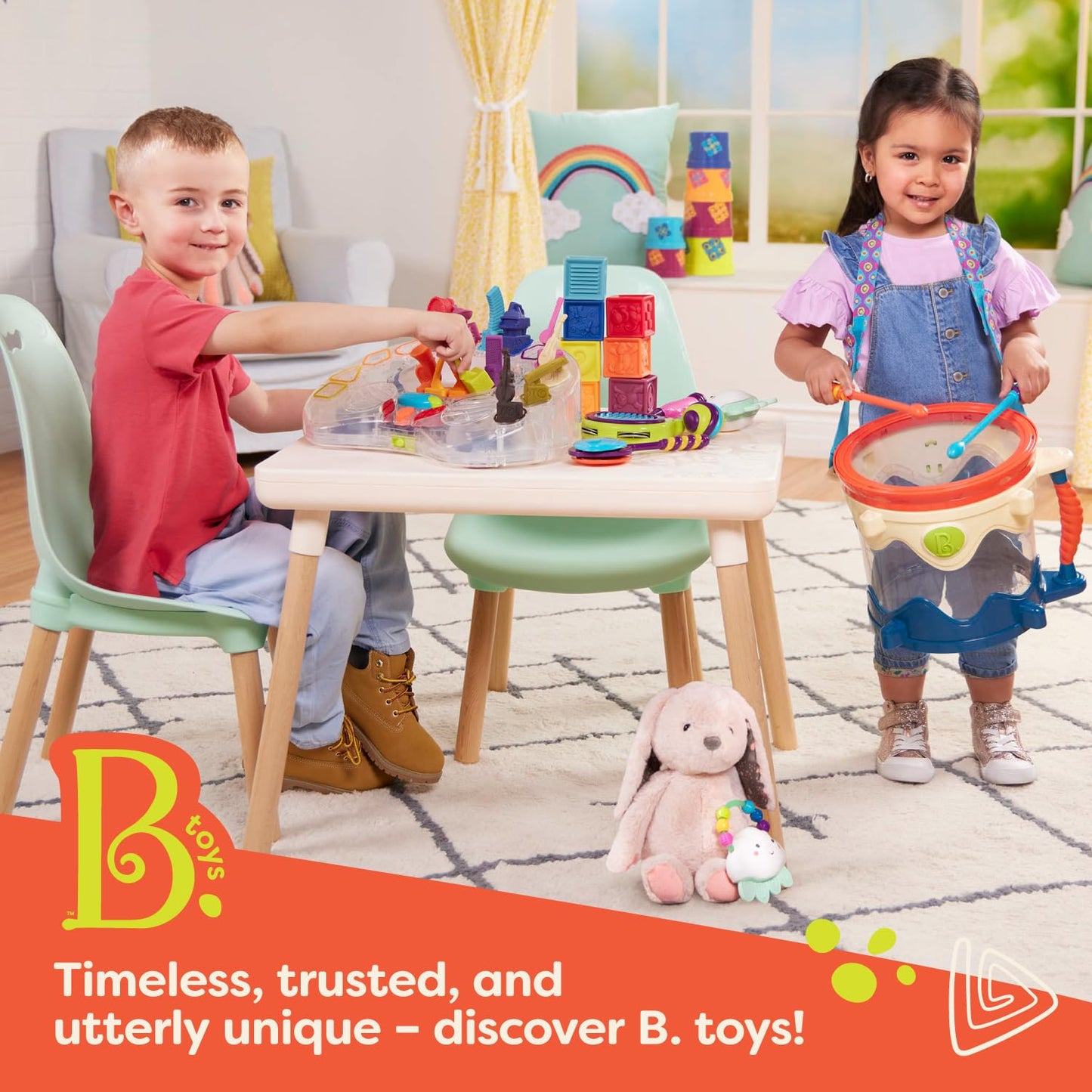 B. toys – Skyrocopter – Sports & Outdoors – Light – Up Disco Flyers – Flying Disc with Lights & Launcher for Kids 5 Years +
