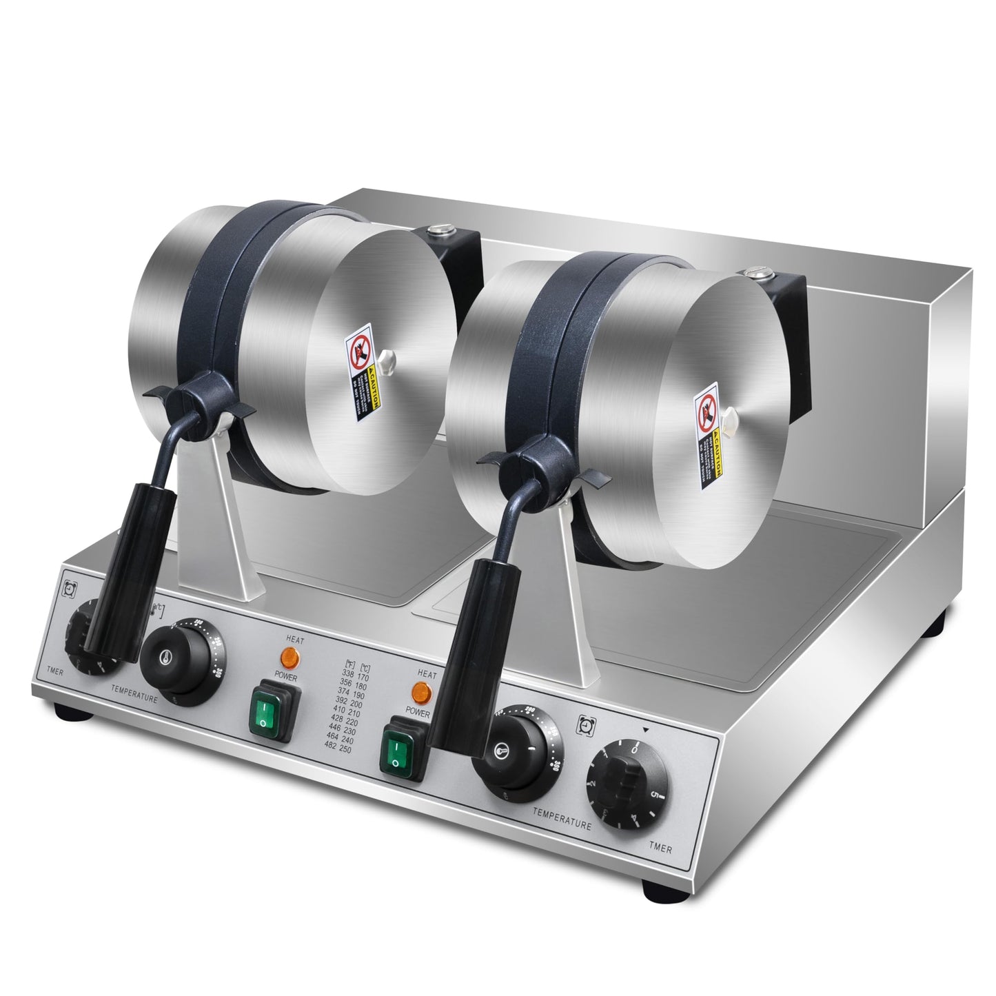 Ice Cream Burger Maker,double UFO Burger Maker,180°Rotating Ice Cream Filling Waffle Maker,Hamburger Waffle Maker Sandwich Press Non-stick Panini press waffle machine 2600W Gelato Panini Press machine