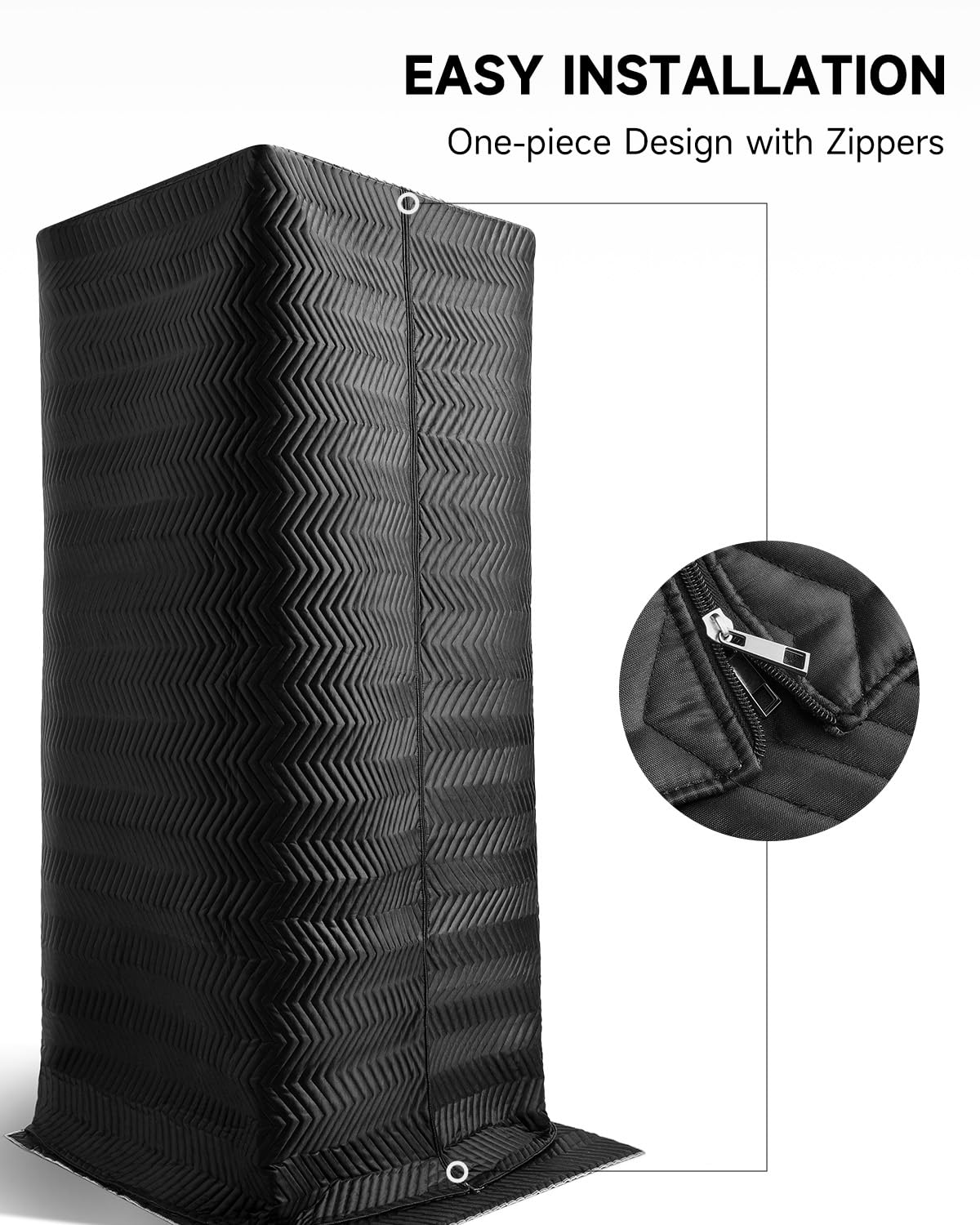 Moukey Portable Vocal Booth, One-piece Design Recording Booth with 720 Degree Sound Dampening, Home Studio Soundproof Booth for Voiceover, Podcast, Singing
