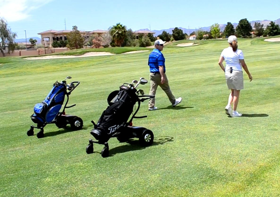 CaddyTrek R2 Red Electric Golf Follow Cart