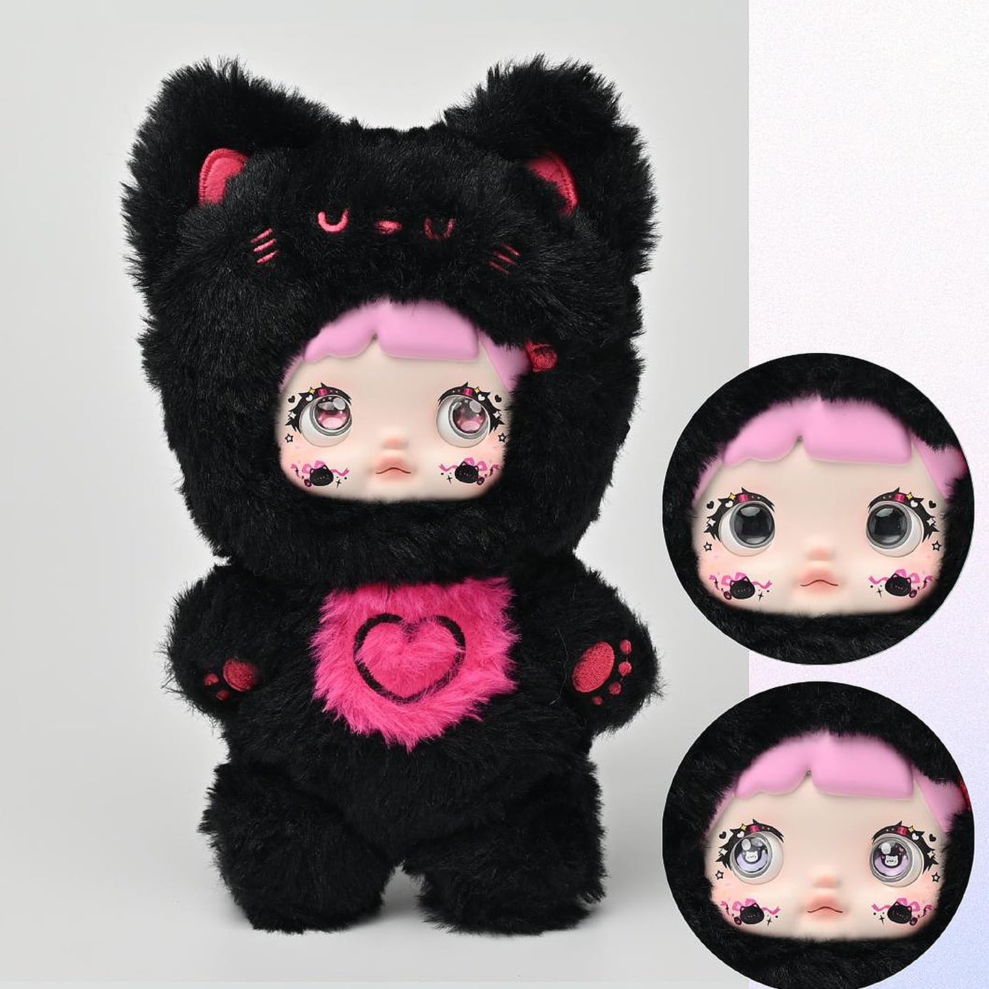 BEEMAI Nommi Loveliness Never Ends Series Plush Blind Box 6PCs (Set of 6 No Repeat) Cute Figures Collectible Toys Birthday Gifts