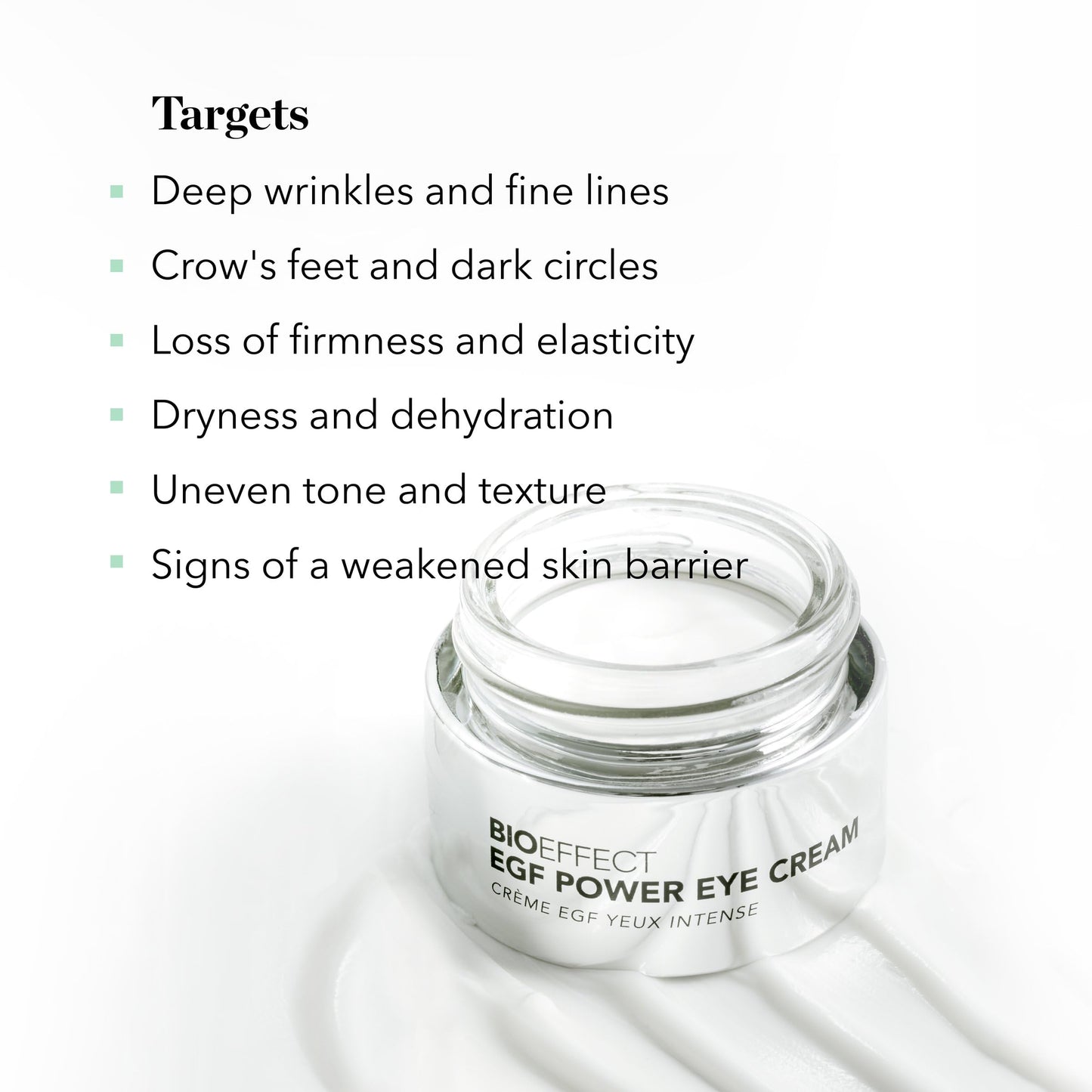 BIOEFFECT EGF Power Eye Cream | Intensive Age-Defying Eye Treatment with Epidermal Growth Factor + Bakuchiol + Niacinamide for Wrinkles, Dark Circles & Puffiness | 15 mL / 0.51 oz