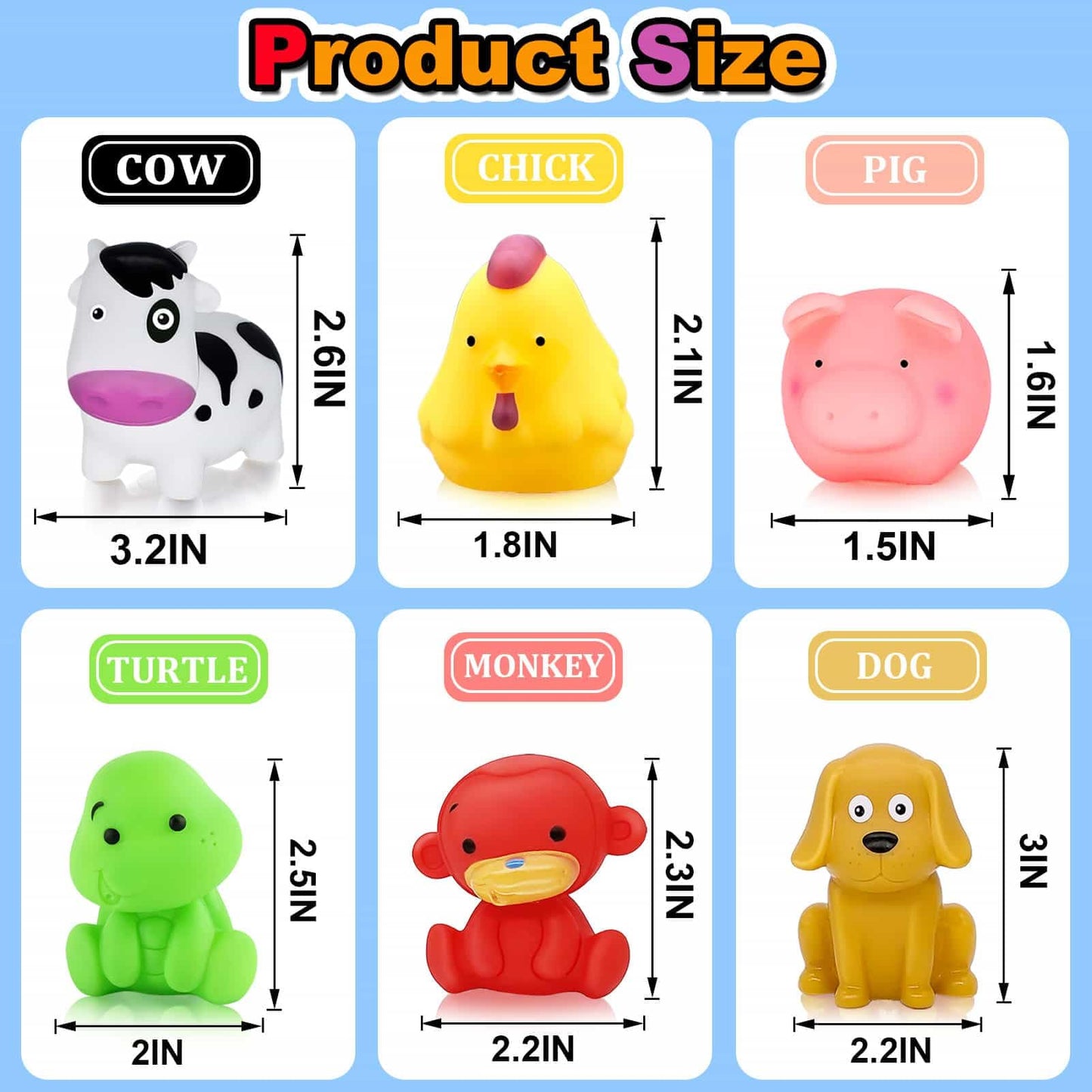 Bathtub Toys for Toddlers 1-3 - Mold Free No Hole Baby Kids Infant Bath Toys 6-12-18-24 Months Water Pool Toys Age 1 2 3 4 5 6 Shower Gifts for Boys Girls 1-6 Year Old Newborn Bathtime Essentials