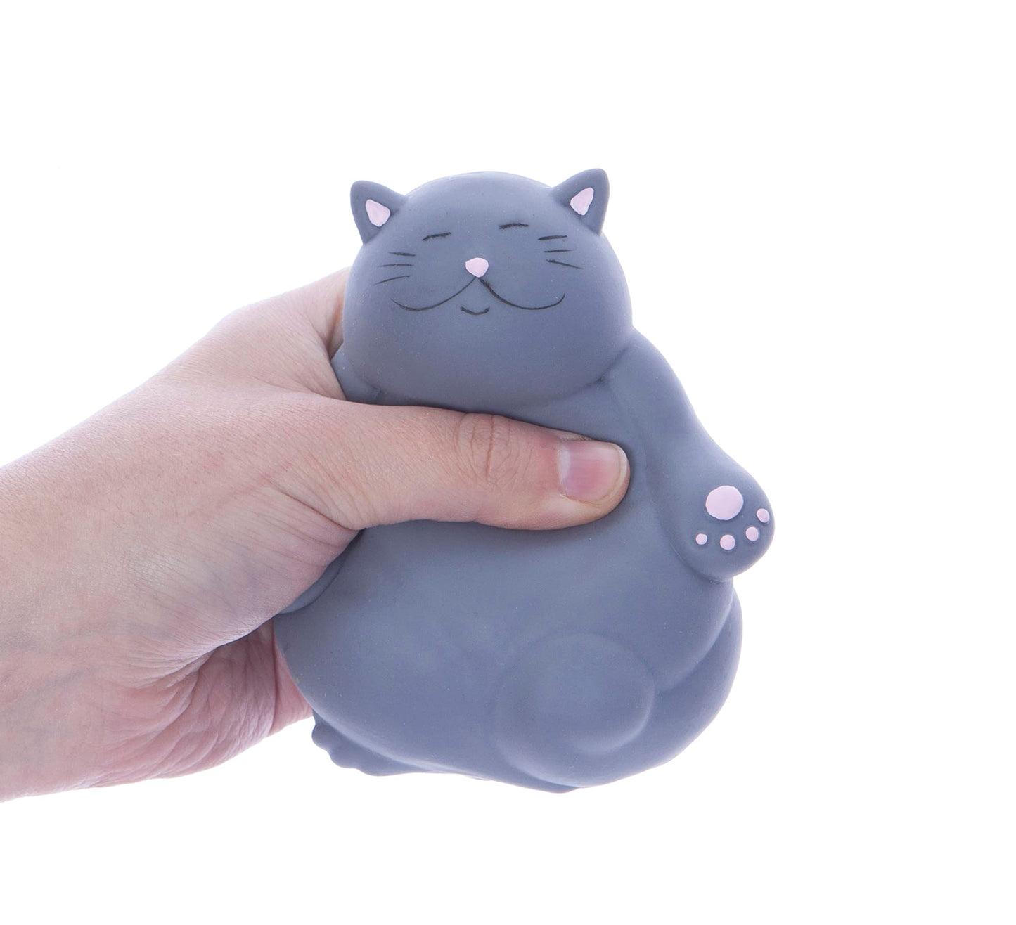 Boxer Gifts Kalma Kitty Stress Relief Toy | Unique Stress Balls for Adults & Teens - Squishy Fidget Toys for Anxiety - Cool Desk Accessories for Cat Lovers
