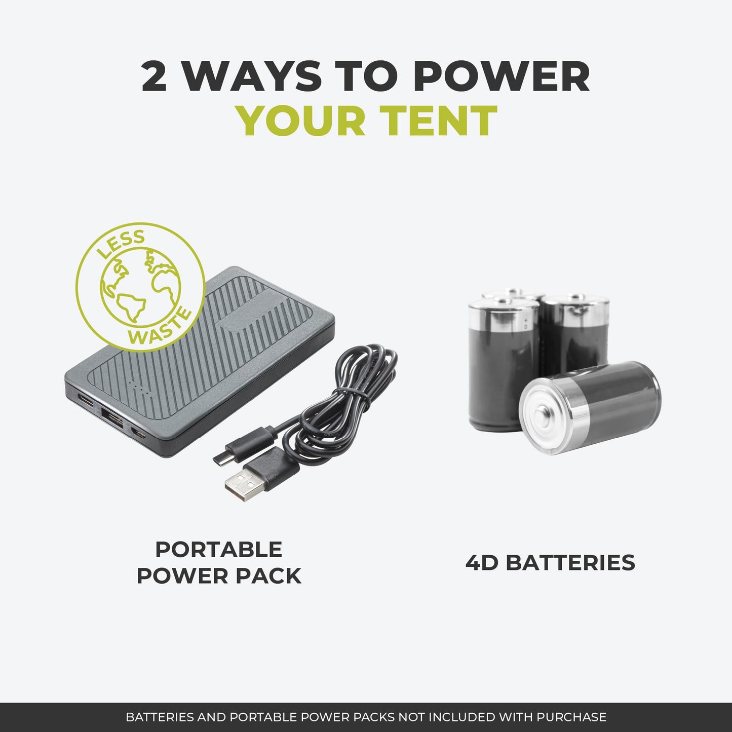 CORE 6 Person Instant Cabin Tent with LED Lights | Large Family Lighted Pop Up Tent for 60 Second Camp Setup | Included Storage Pockets for Camping Accessories