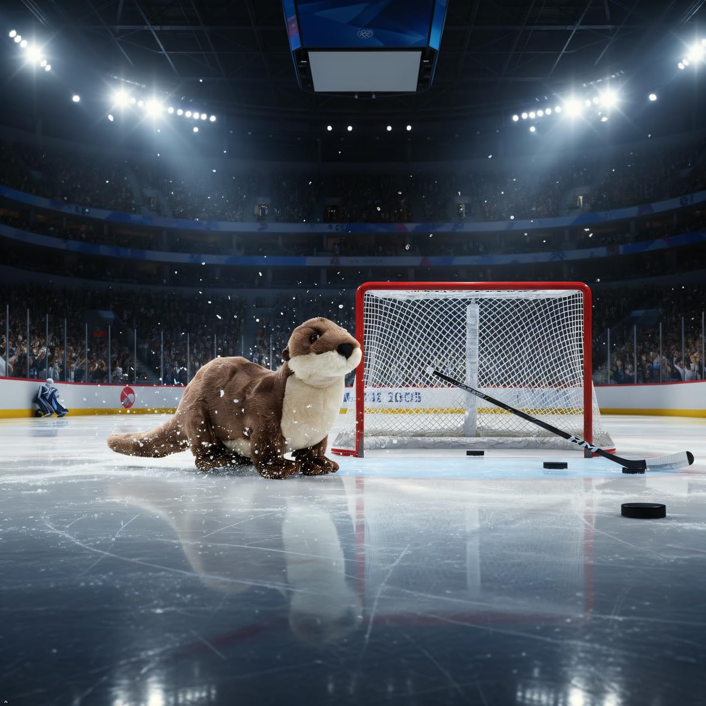 The Petting Zoo River Otter Stuffed Animal, Gifts for Kids, Wild Onez Zoo Animals, Running Plush Toy 18 Inches