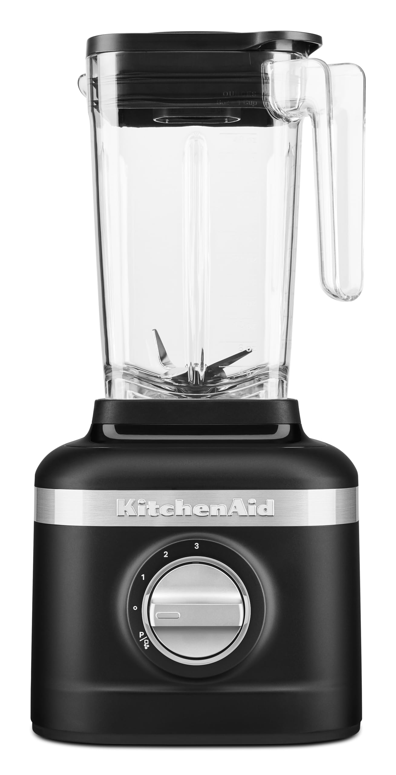 KitchenAid K150 3 Speed Ice Crushing Blender with 2 Personal Blender Jars - KSB1332Y - Black Matte
