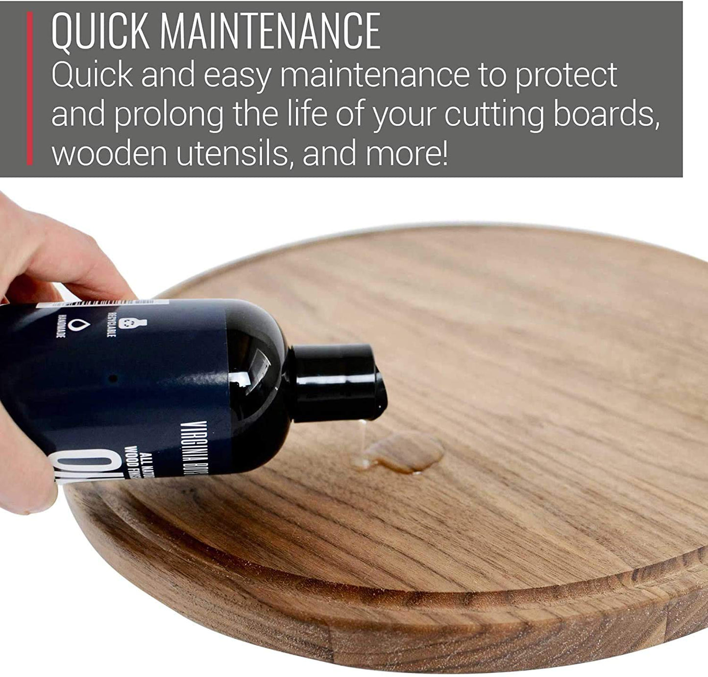 Extra Large Walnut + Basic Care Kit
