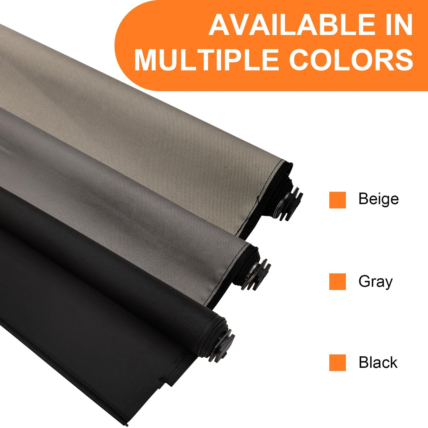 YIFOUM Car Panorama Sunroof Sunshade Curtain Cover Sun Shade Roller Blind Assembly for Infiniti QX30 Q30 2016 2017 2018 2019-912501A69A (Black)