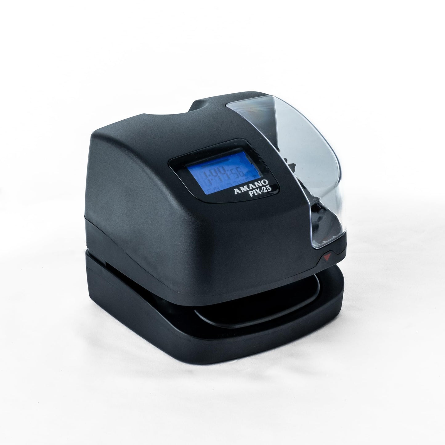 Amano PIX-25 Automatic Date & Time Stamp Machine — Digital Document Stamper for Office, Atomic Clock Accuracy, Electronic Time Clock for Employees, Made in USA
