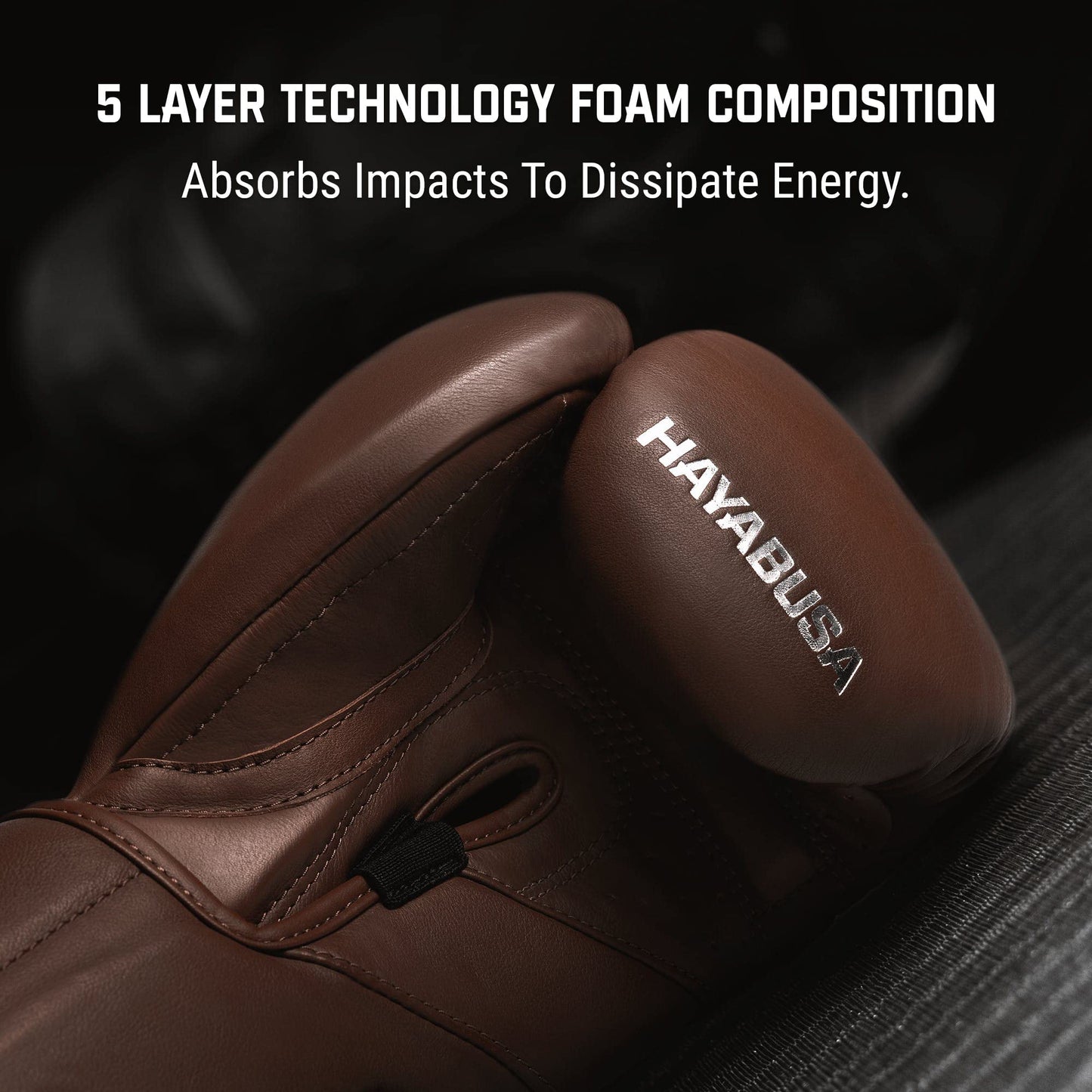 Hayabusa T3 Kanpeki Leather Boxing Gloves Men and Women for Training Sparring Heavy Bag and Mitt Work - Walnut Brown, 12oz