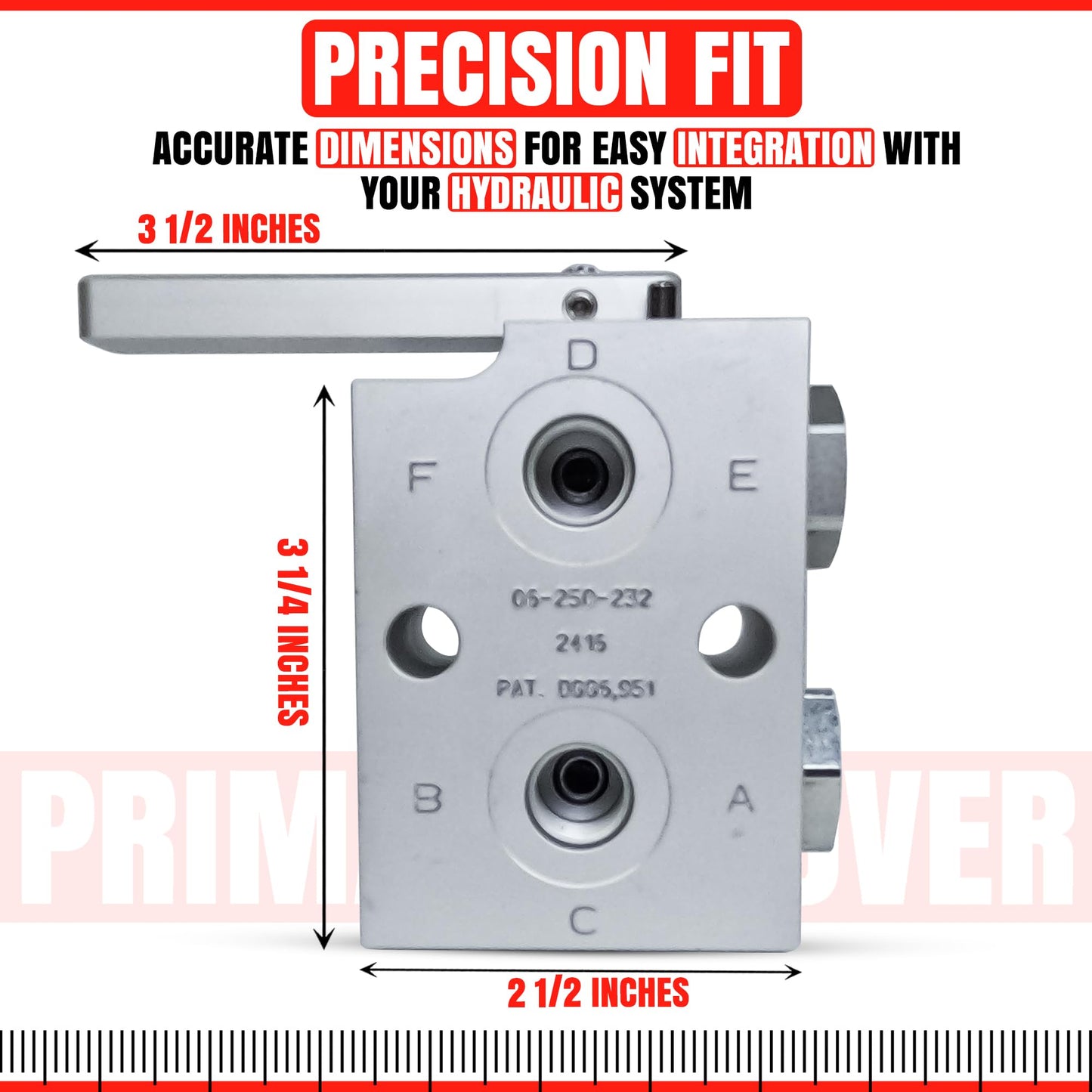 Hydraulic Manual Selector Ball Valve