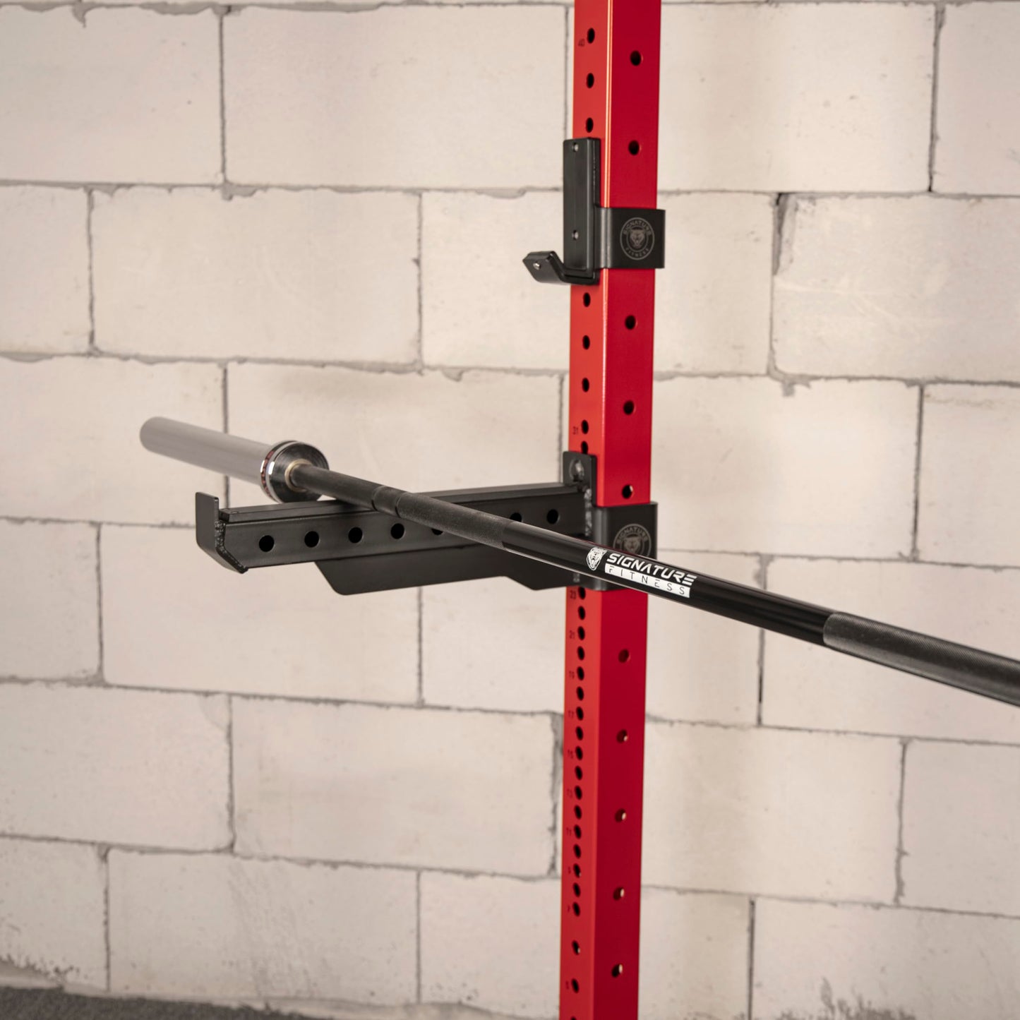 Fitvids Power Rack Squat Stand, 1000 Pound Capacity 3“ x 3” for Home Gym with J-Hooks