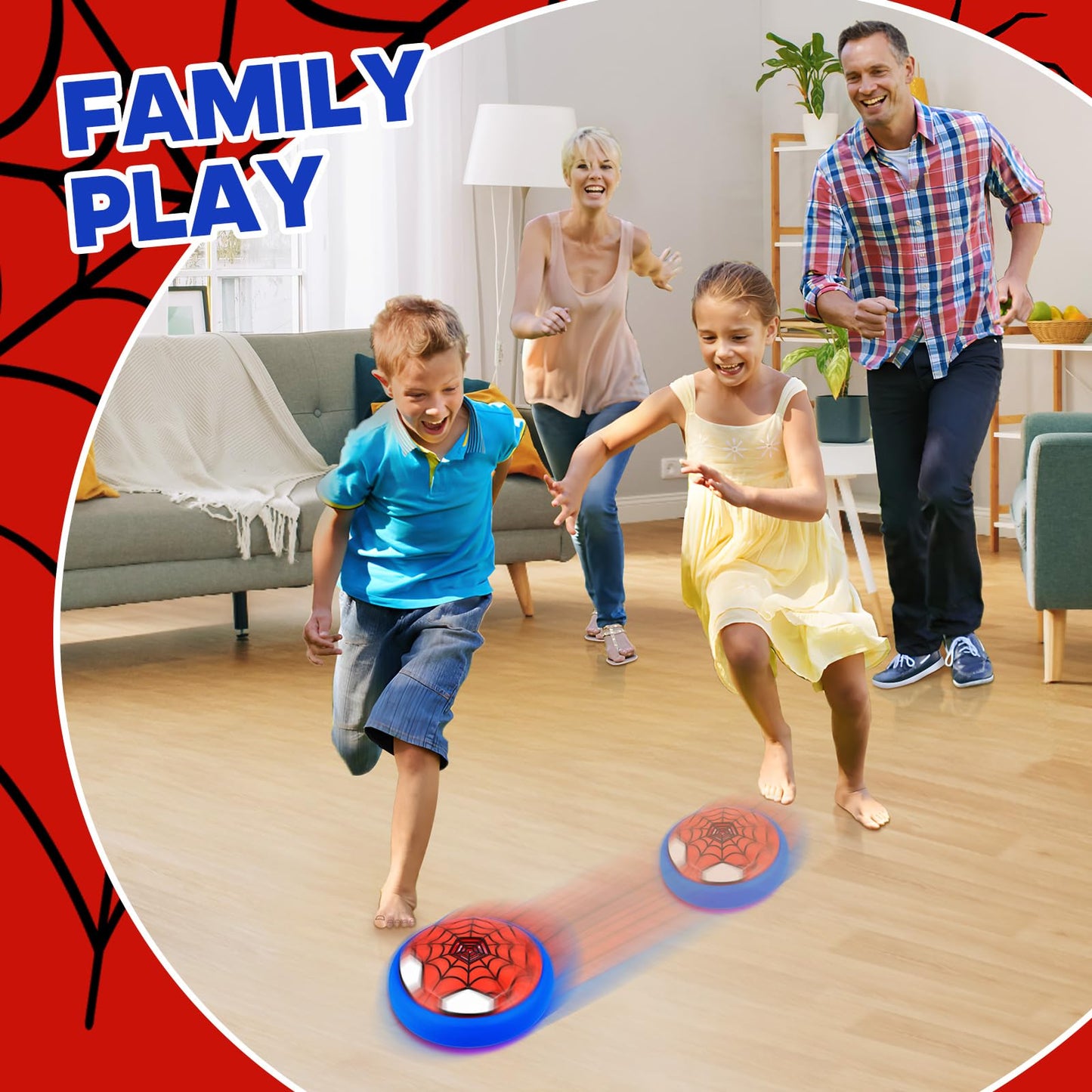 Indoor Hover Soccer Ball,Light-Up Toys for Boys Ages 5-7,6-8,8-12, Fun LED Football Game Toy with USB Rechargeable Battery,Christmas Birthday Gifts for Kid 4,5,6,7,8,9,10,11,12,13 Year Old