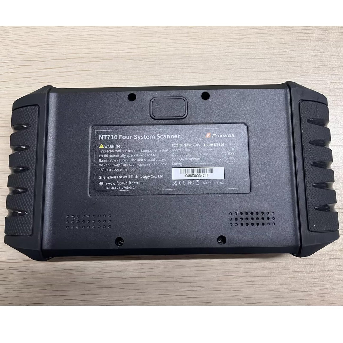 2025 FOXWELL NT716 OBD2 Scanner Bidirectional Control 9+ Resets Scan Tool ABS SRS Transmission Engine Diagnostic Code Reader WiFi Update Injector Coding/D-P-F/BMS/ABS Bleed/Oil/EPB/TPMS/SAS/Throttle