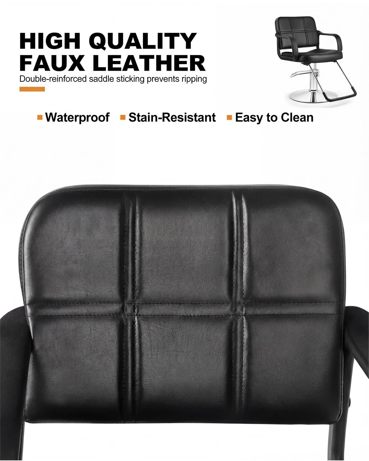 Artist hand Hydraulic Barber Chair Salon Chair for Hair Stylist Tattoo Chair Shampoo Salon Equipment