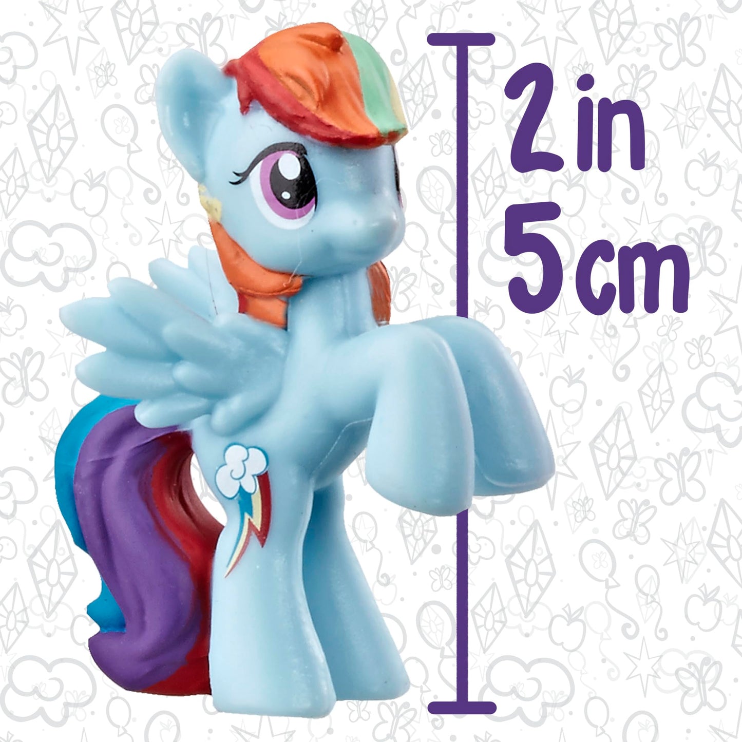 My Little Pony Toy Rainbow Equestria Favorites 10 Figure Collection, for Kids Ages 3 Years Old and Up (Amazon Exclusive)