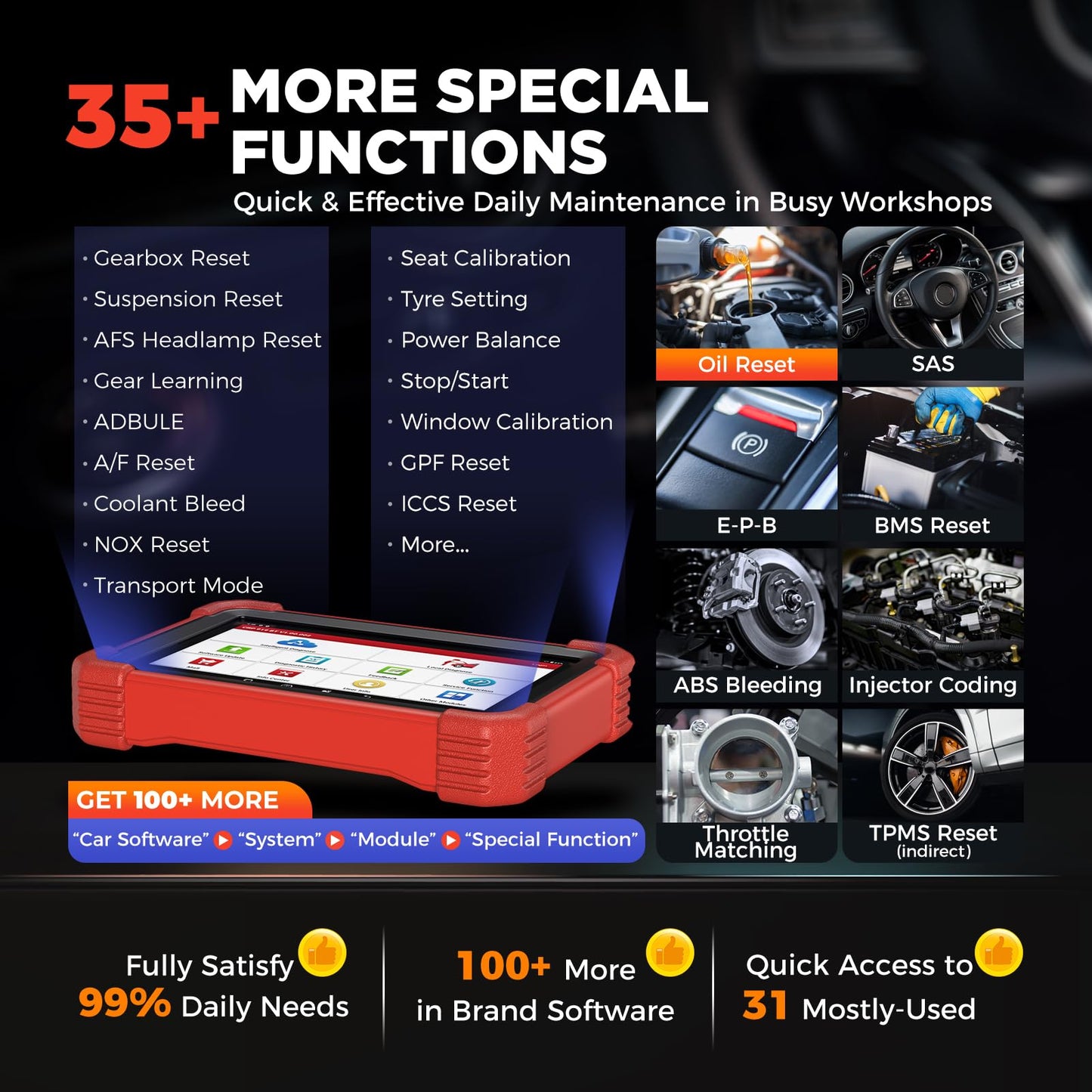 LAUNCH X431 CRP919XBT OBD2 Scanner, 2026 Wireless Bidirectional Scan Tool with ECU Coding, 35+ Services, All Systems Diagnostic, FCA AutoAuth, 2Yrs Free Update, V.A.G Guide, CANFD, Upgraded of CRP919X
