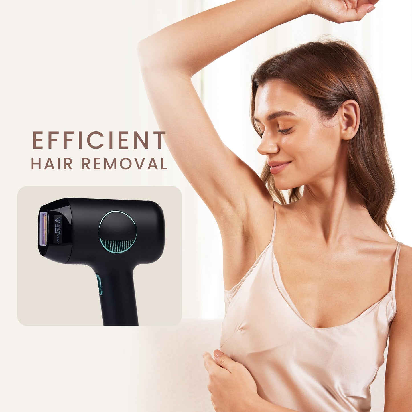 IPL Hair Removal, DermRays Laser Hair Removal, Permanent Reduction in Hair Regrowth for Women and Men, IPL Suitable for Skin Tone 1-5