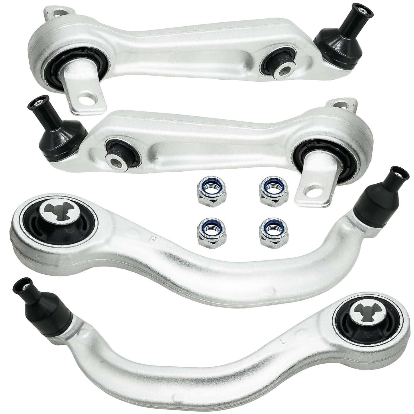 Front Lower Control Arm Fits for Tesla Model 3 2017-2021,Replacement for 104434100D 104435100C 104435400A 4Pcs with Ball Joint