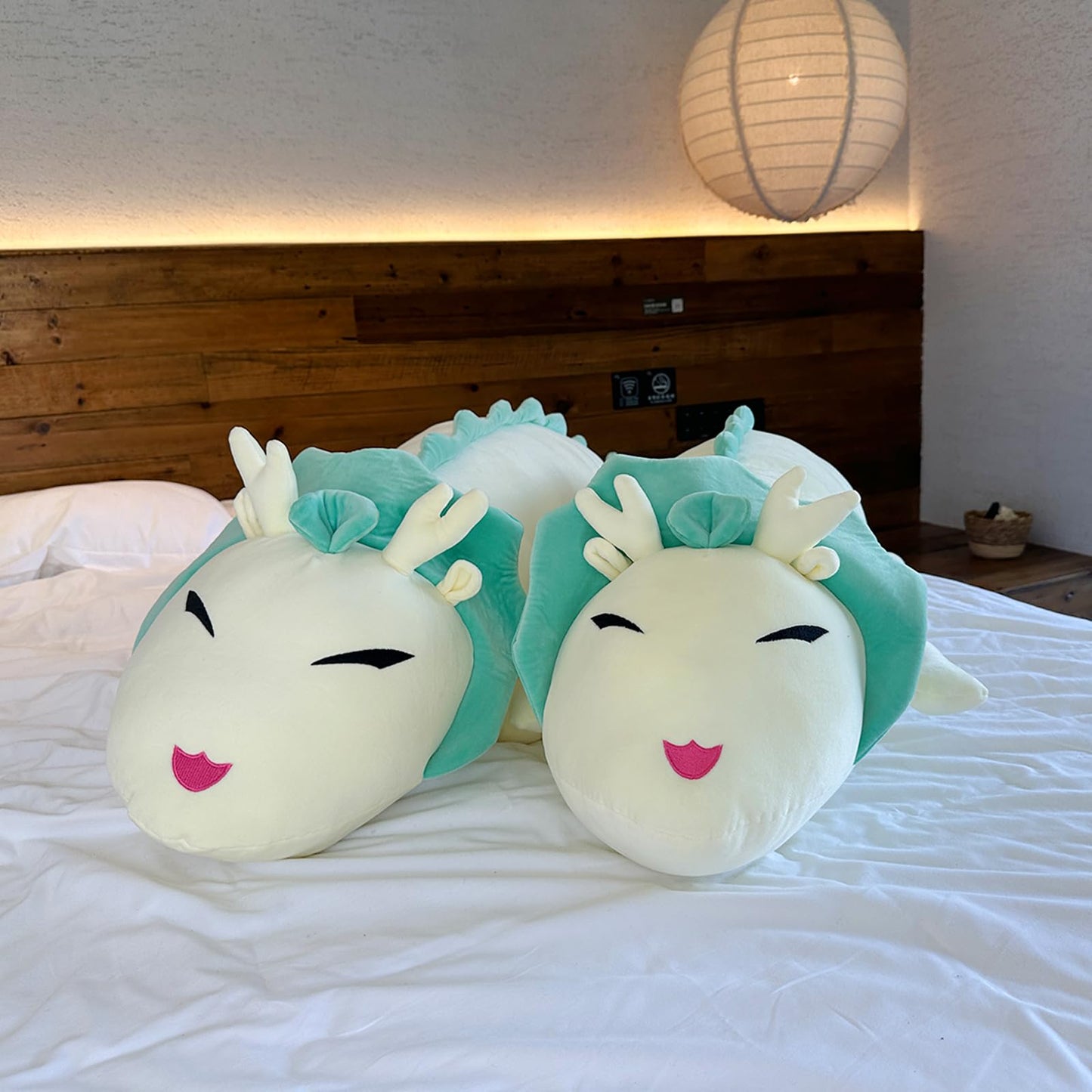Hofun4U Dragon Plush Pillow, 50 Inch Dragon Stuffed Animals, Christmas Birthday Gift for Adults Kids Girls Boys