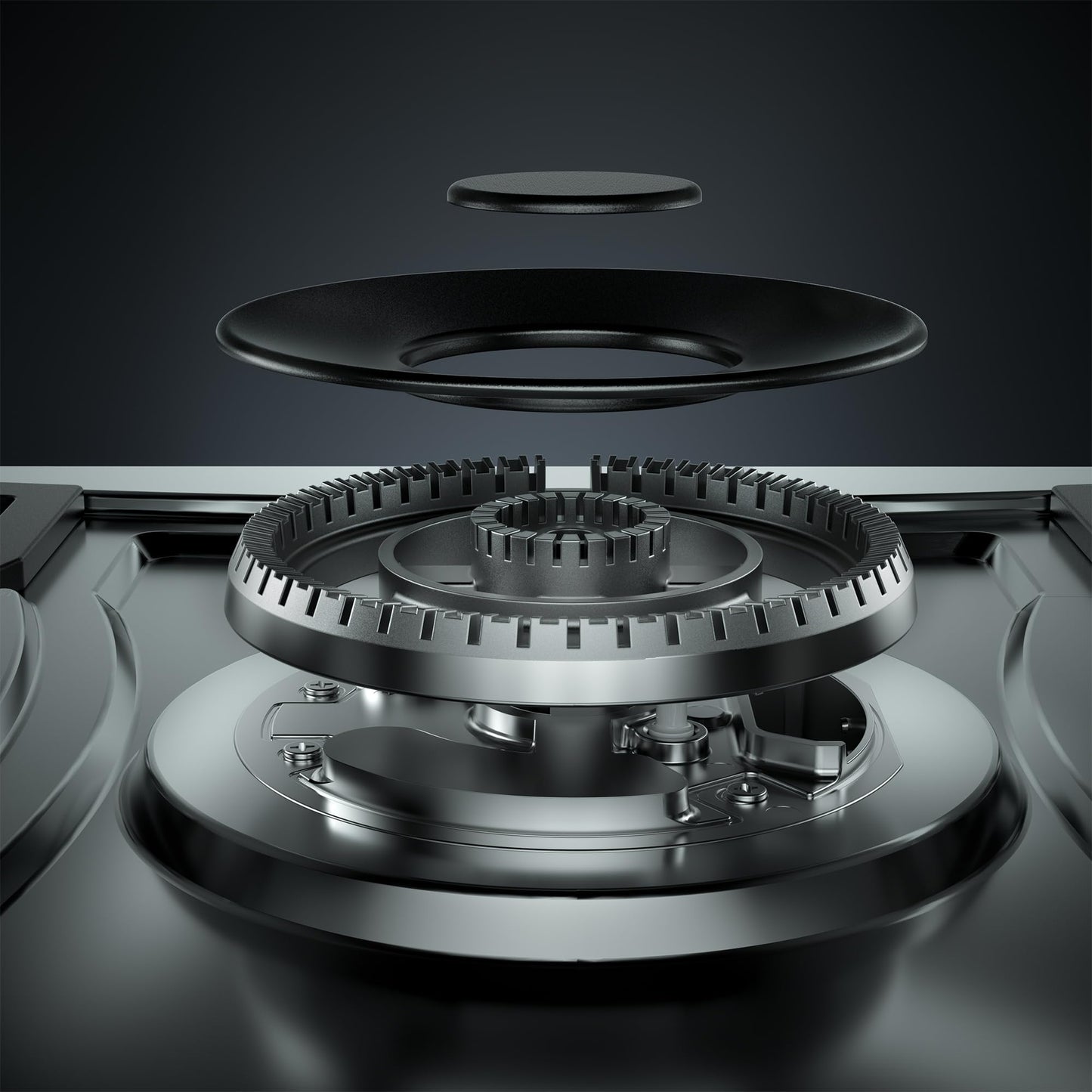 Empava 36 Inch Gas Cooktop with 5 Sealed SABAF Burners, Stainless Steel Built-in Stove Top, Auto Electric Pulse Ignition, Flame Failure Protection, LPG/NG Convertible