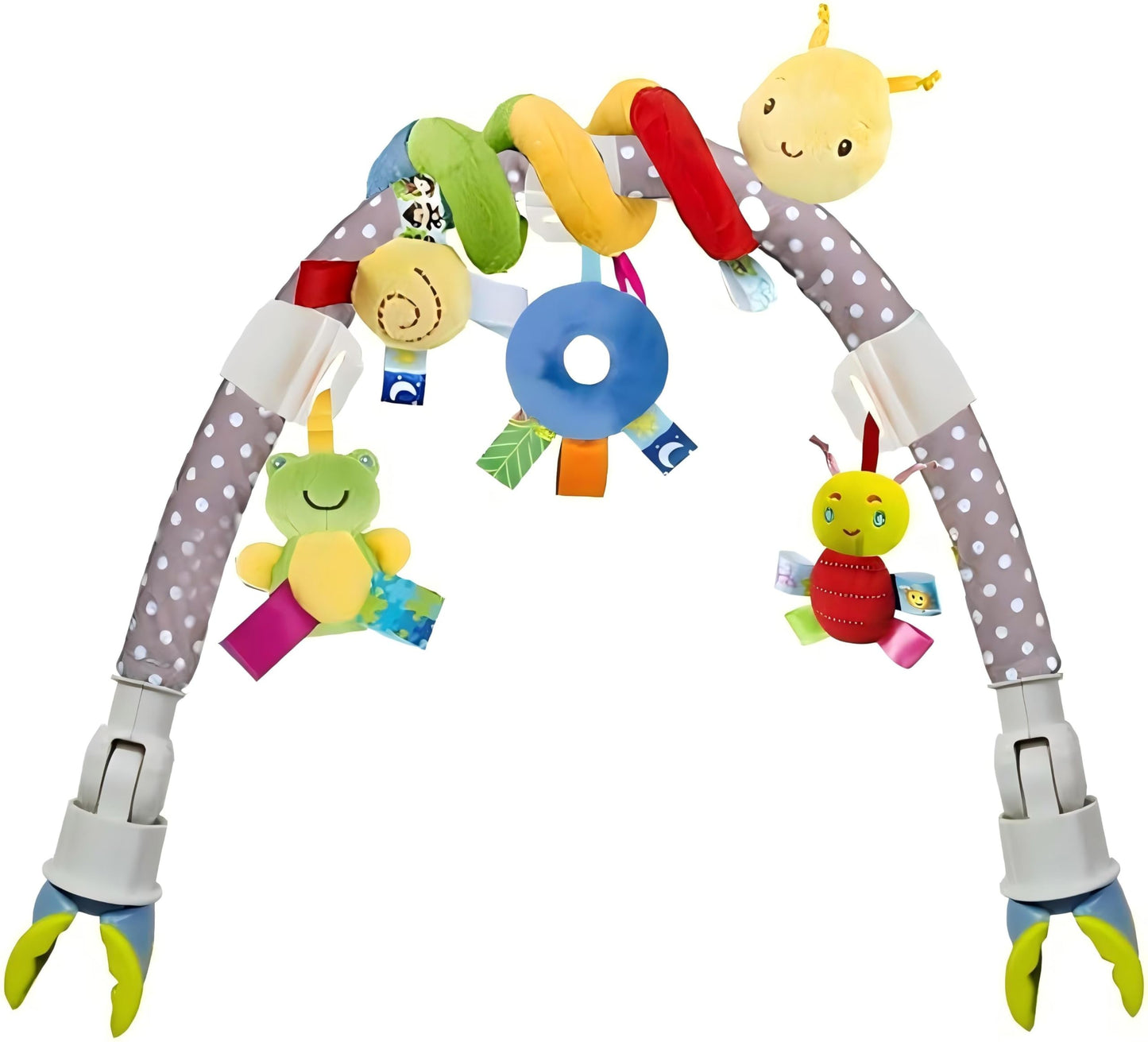GZYFUVALW Car Seat & Stroller Toy_Infant Toys Baby Sensory Interaction Cartoon Toys with Ringing Bells_Hanging or Wrapping Around The Infant Bed or Strollea