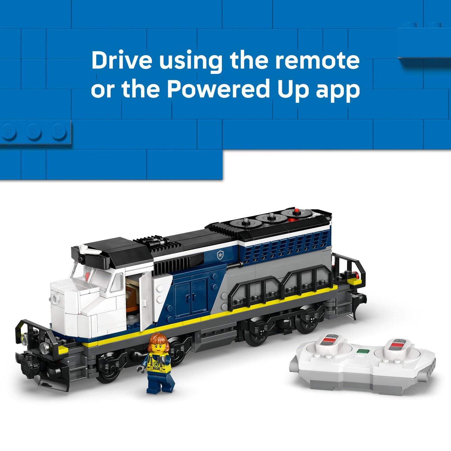 LEGO City Police Train Heist Building Toy - Train Set with Police Car Toy for Boys & Girls, Ages 7+ - Pretend Play Set for Kids - Gifts for Birthdays - 60508