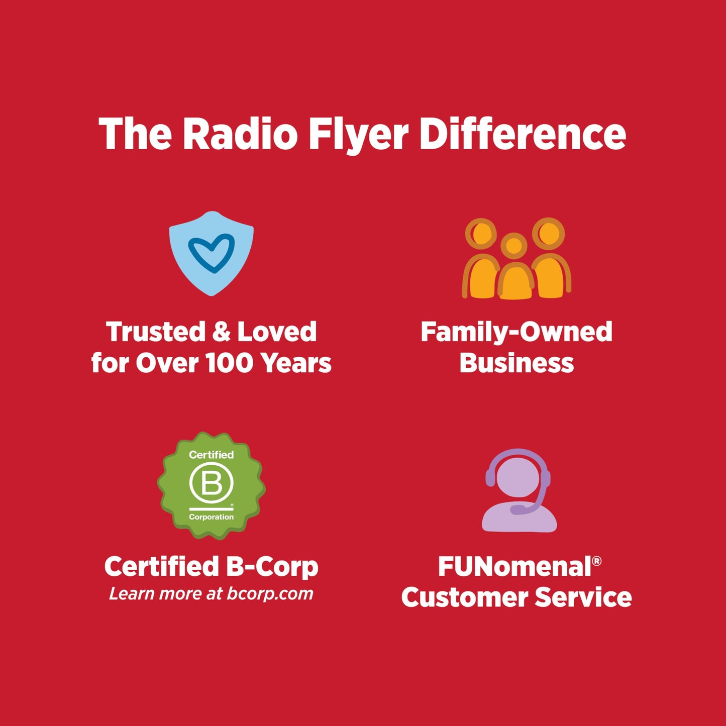 Radio Flyer Scoot 2 Scooter, Red, for Kids Ages 1-4, Ride On Toy or 4-Wheel Kids Scooter, Durable Wheels and Frame, Converts Easily with Flip Deck, Toddler Ride On Toys