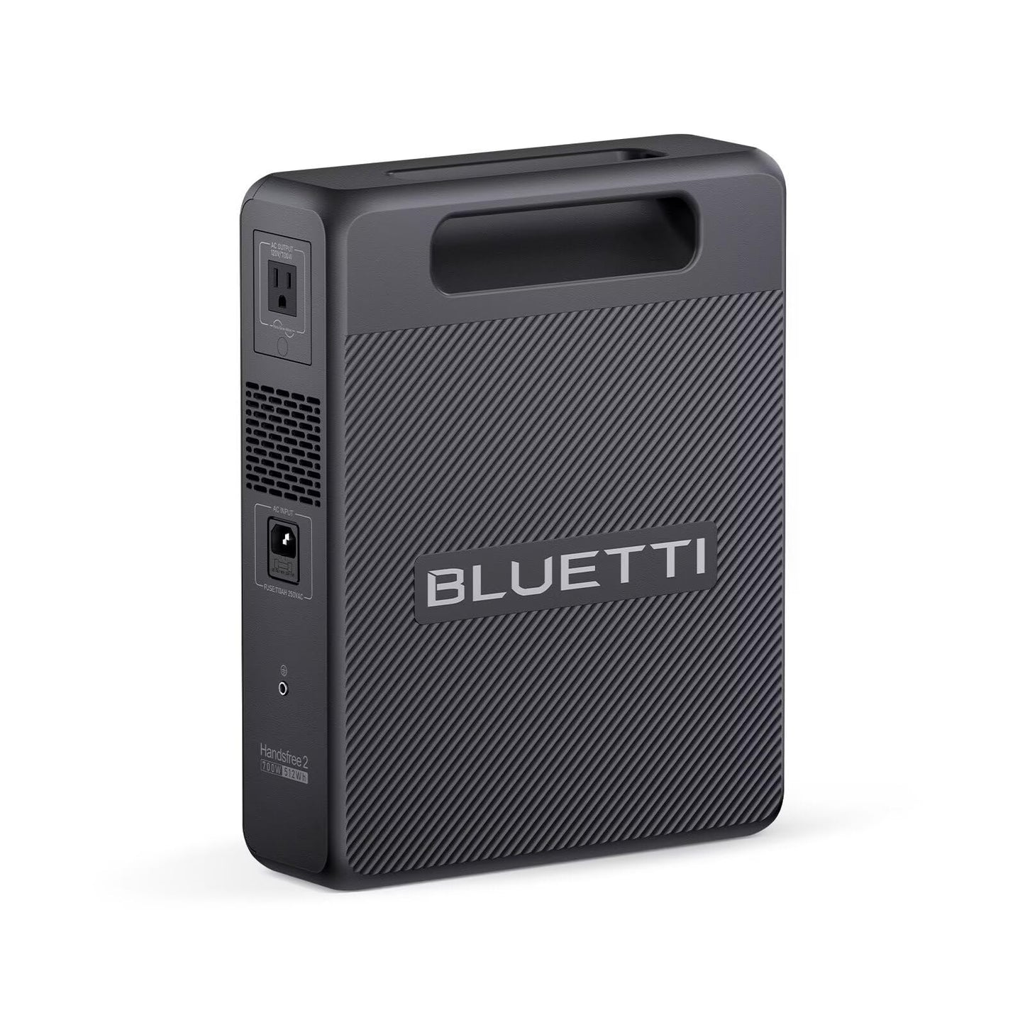 BLUETTI Handsfree 2 Portable Power Station, 512Wh 700W Solar Generator, 5 Output Ports, LiFePO4 Battery Backup for Camping, Drones, Photography (Backpack Not Included)
